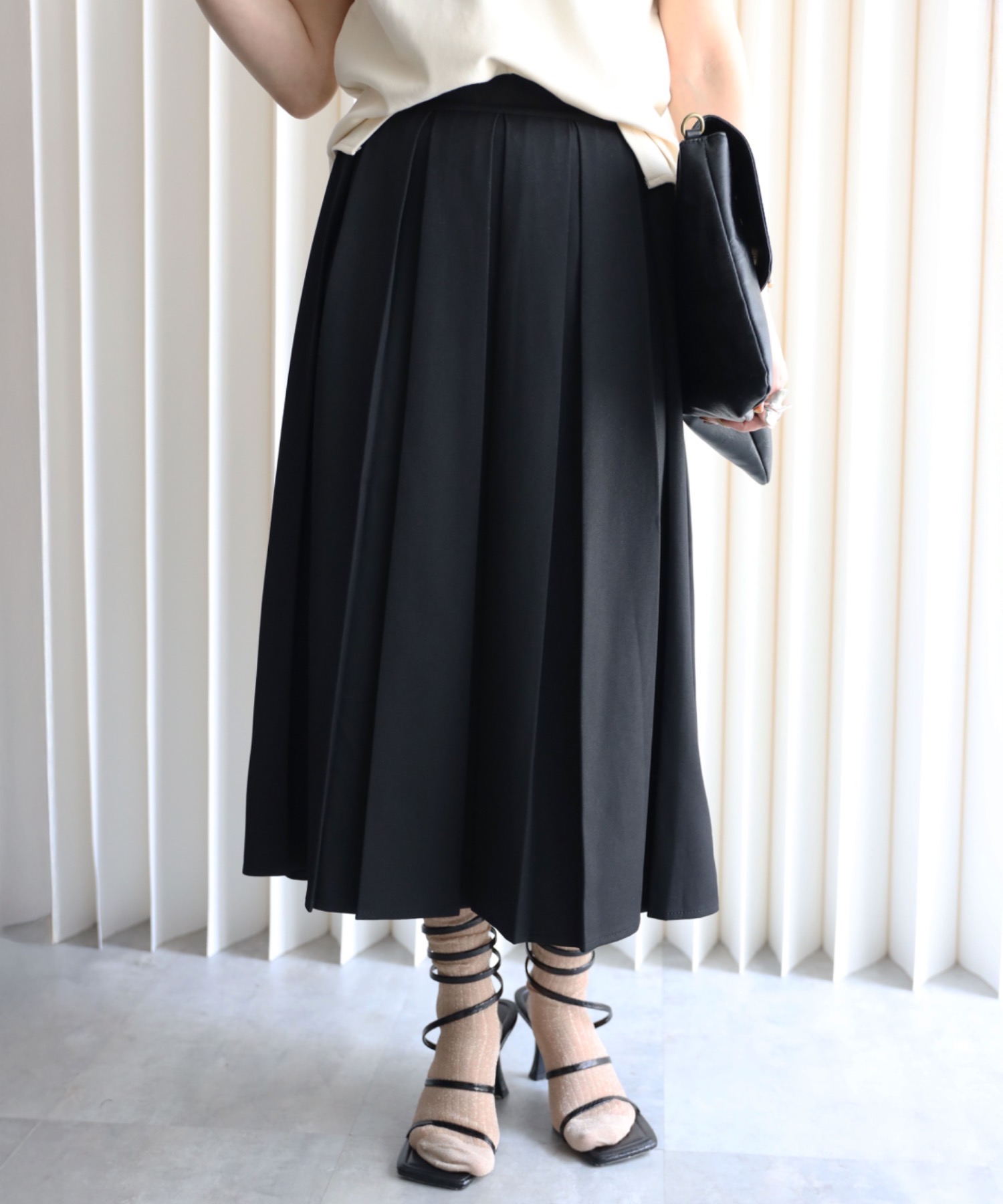 model：155cm. 着用サイズ：FREE