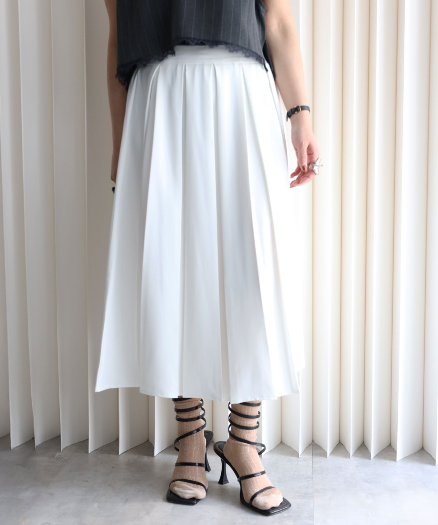 model：155cm. 着用サイズ：FREE