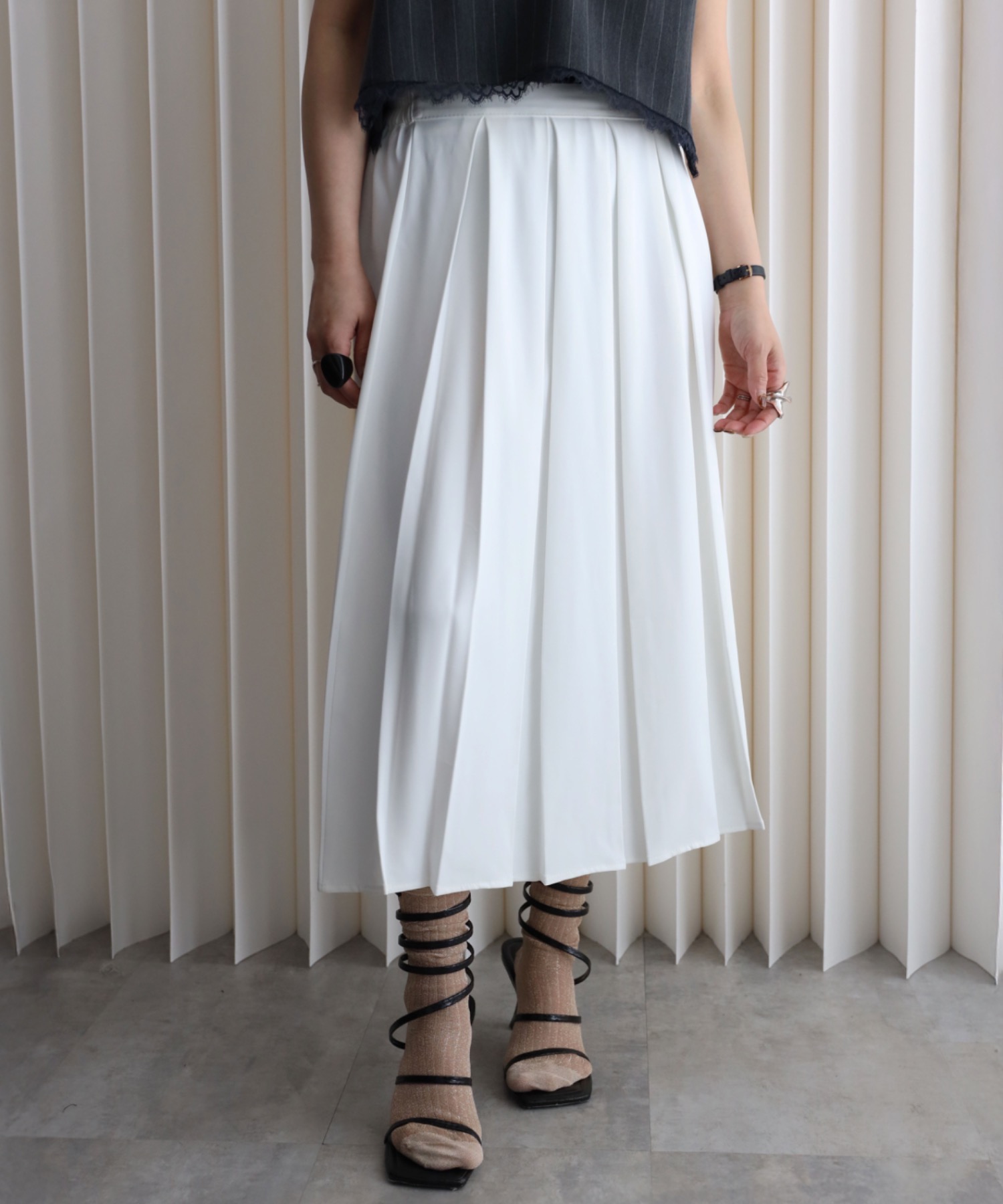 model：155cm. 着用サイズ：FREE