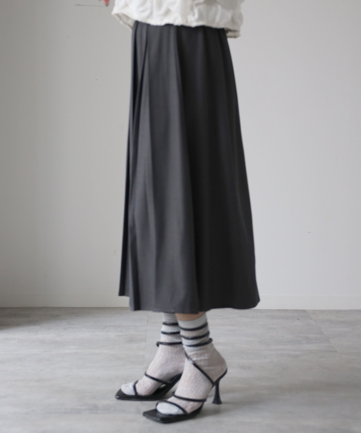 model：155cm. 着用サイズ：FREE