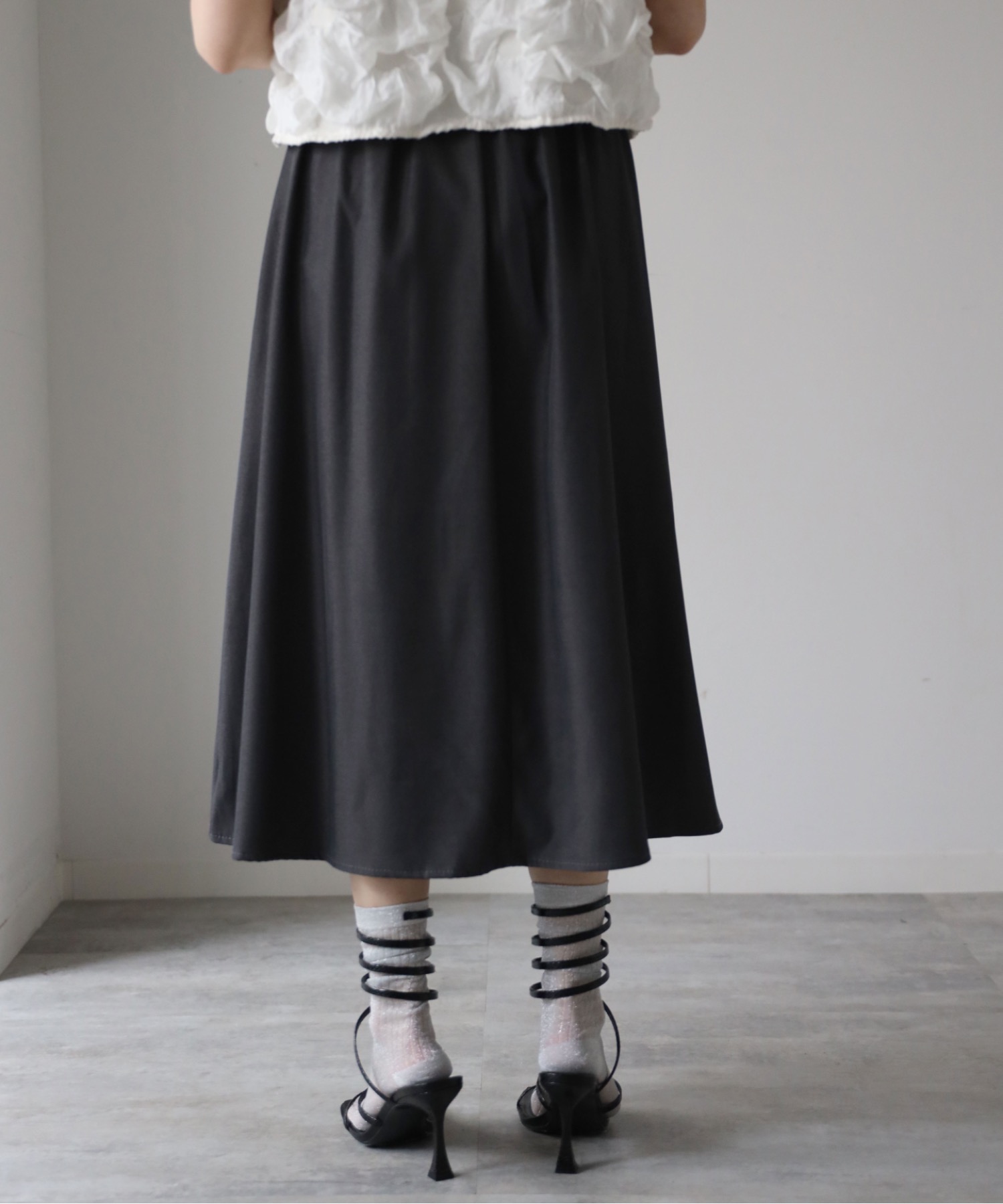 model：155cm. 着用サイズ：FREE