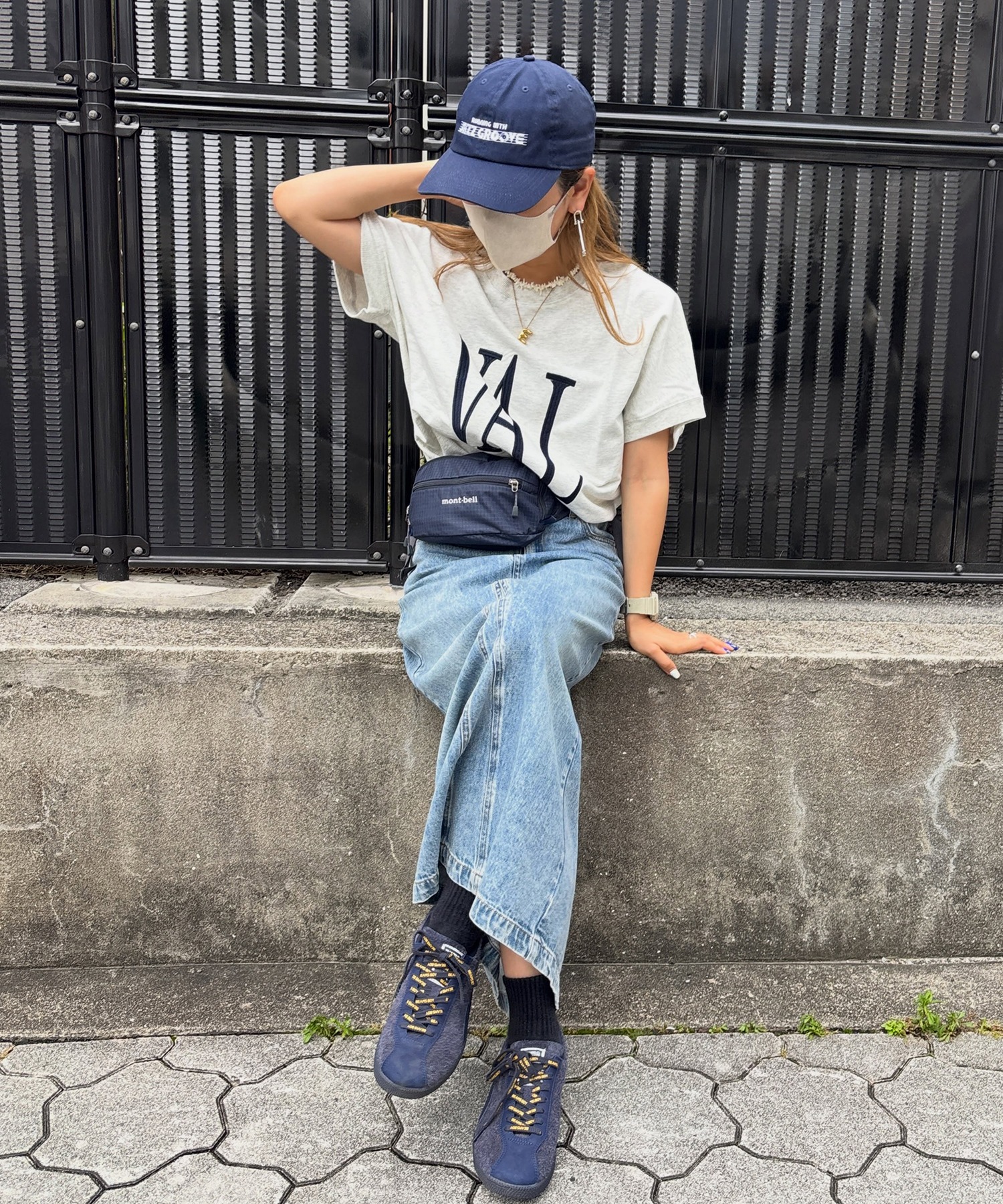 model：H152 着用サイズ：FREE