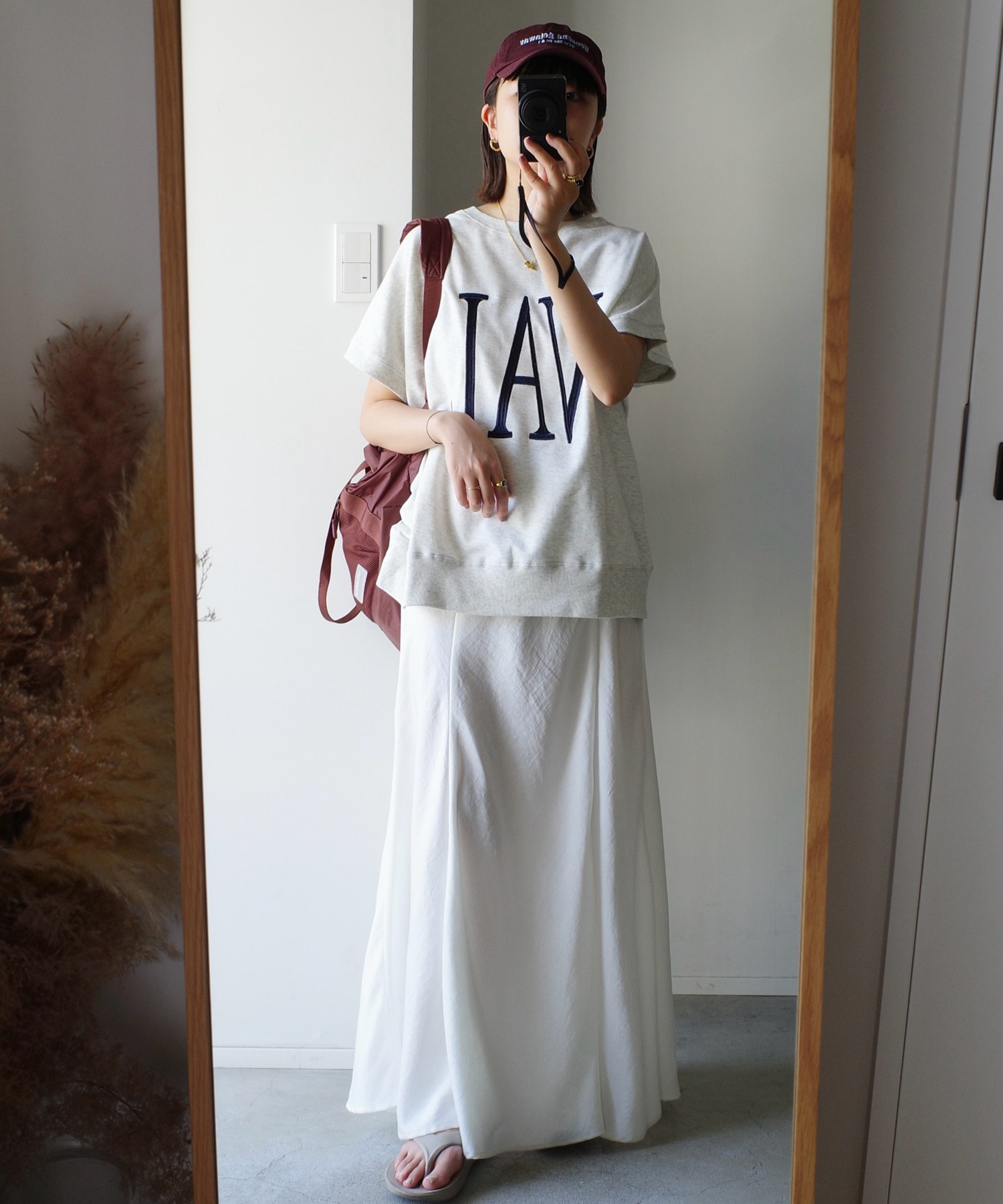 model：H158 着用サイズ：FREE