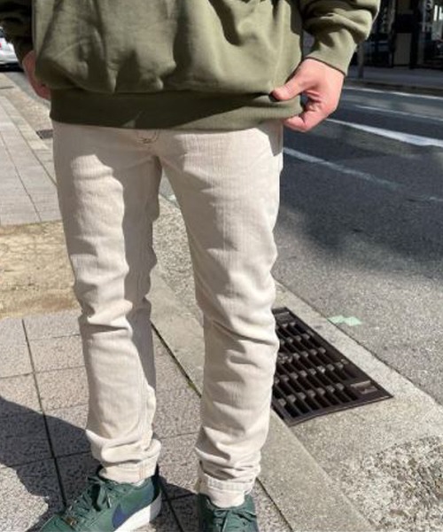 Ss21 メンズ デニムパンツ スリム スキニー