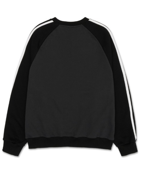 韓国　A‘gem9トレーナー A'GEM/9 × .kom 『LOVE KILLER/ラブ キラー』Graphic black