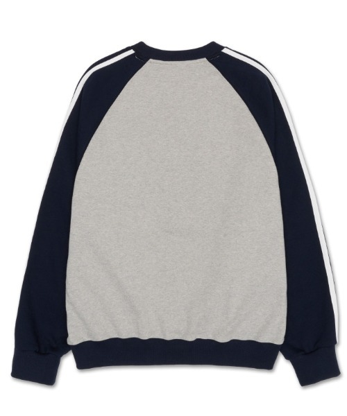 ★AMES-WORLDWIDE★送料込★韓国★人気★正規品★AFL SWEATSHIRT A'GEM/9 × .kom『AMES WORLDWIDE/アメスワールドワイド』SLEEVE