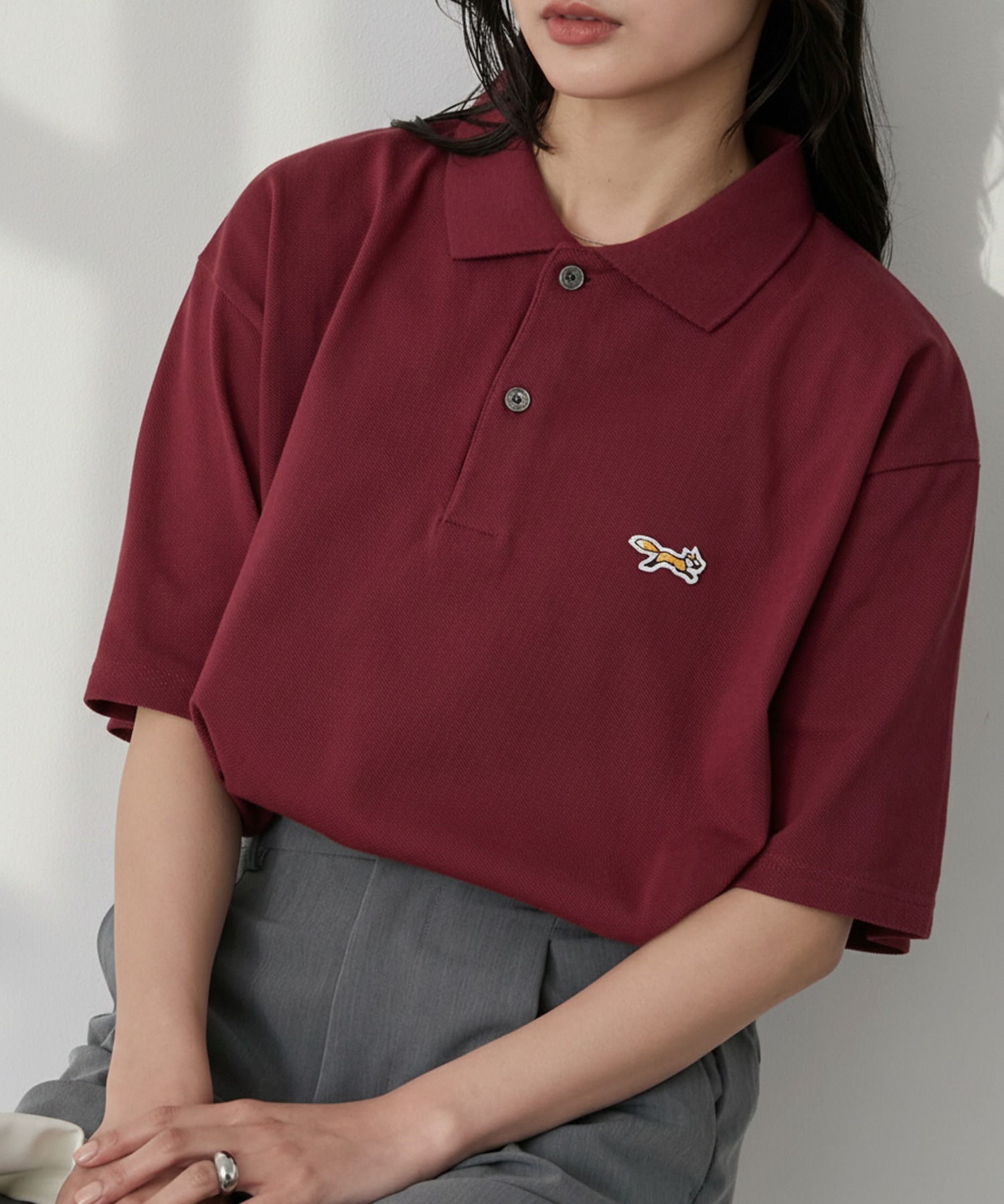 PENNEYS/ペニーズ 別注 THE FOX ロゴ ワンポイントワッペン刺繍