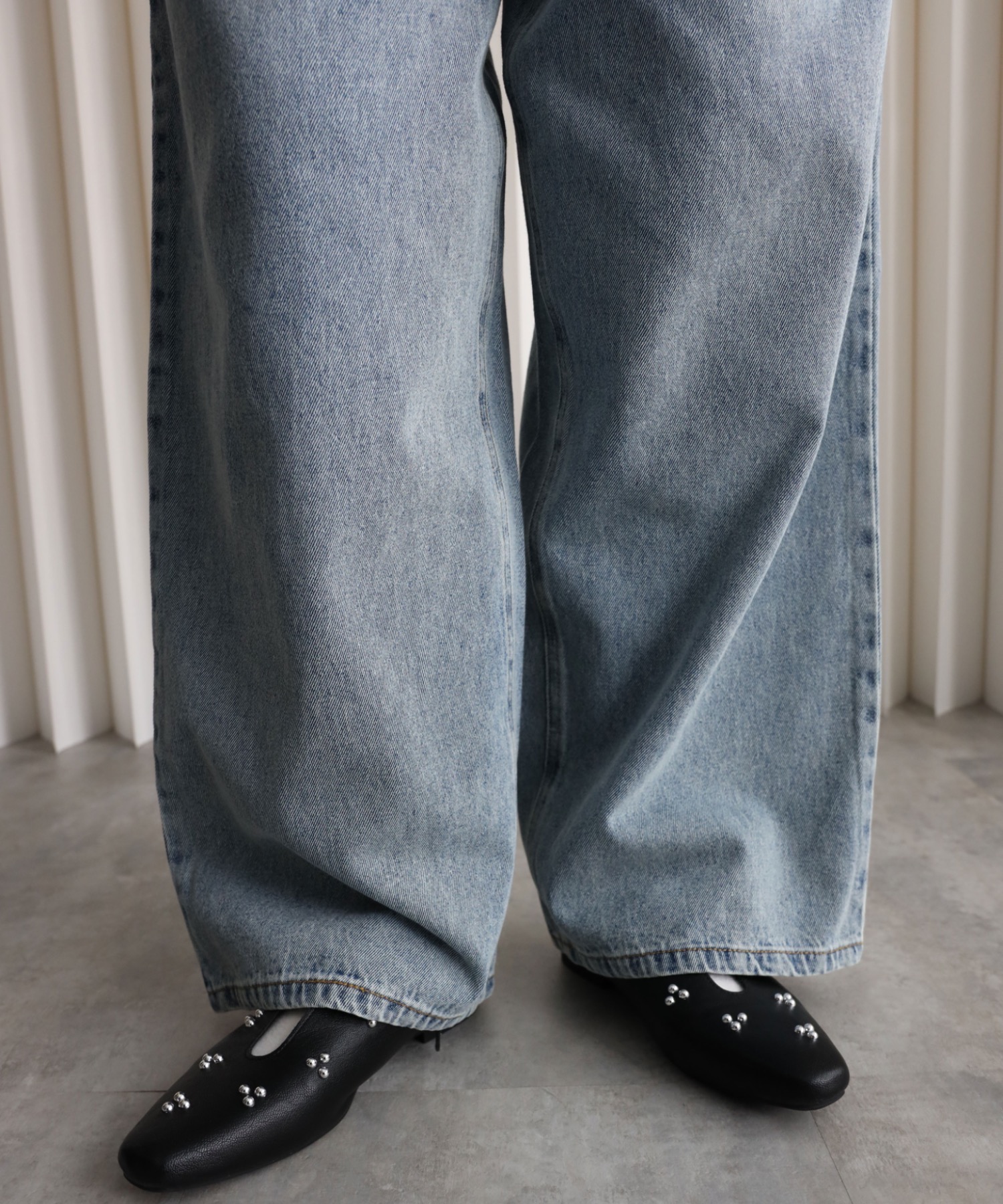 model：164cm. 着用サイズ：Lサイズ