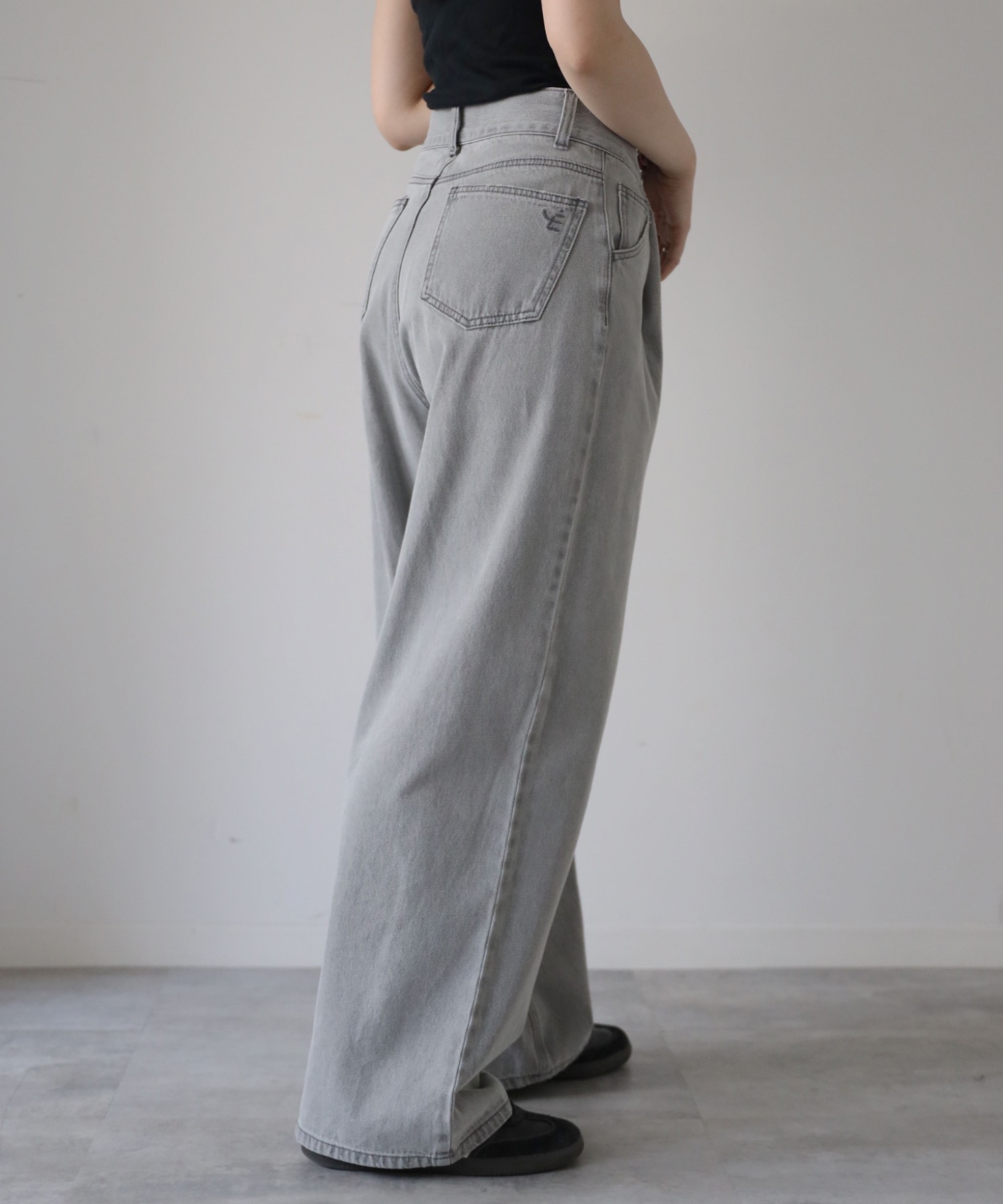 model：164cm. 着用サイズ：Lサイズ