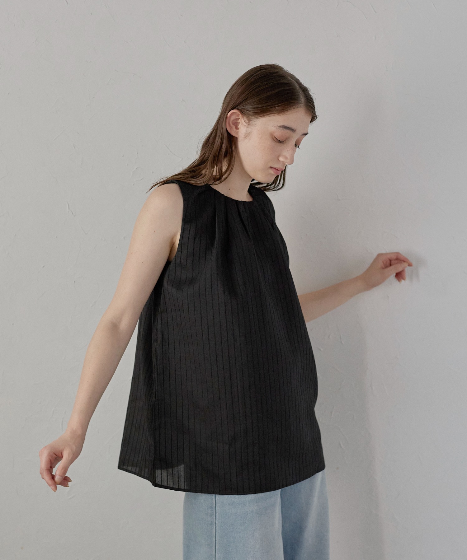 model：H164 着用サイズ：FREE