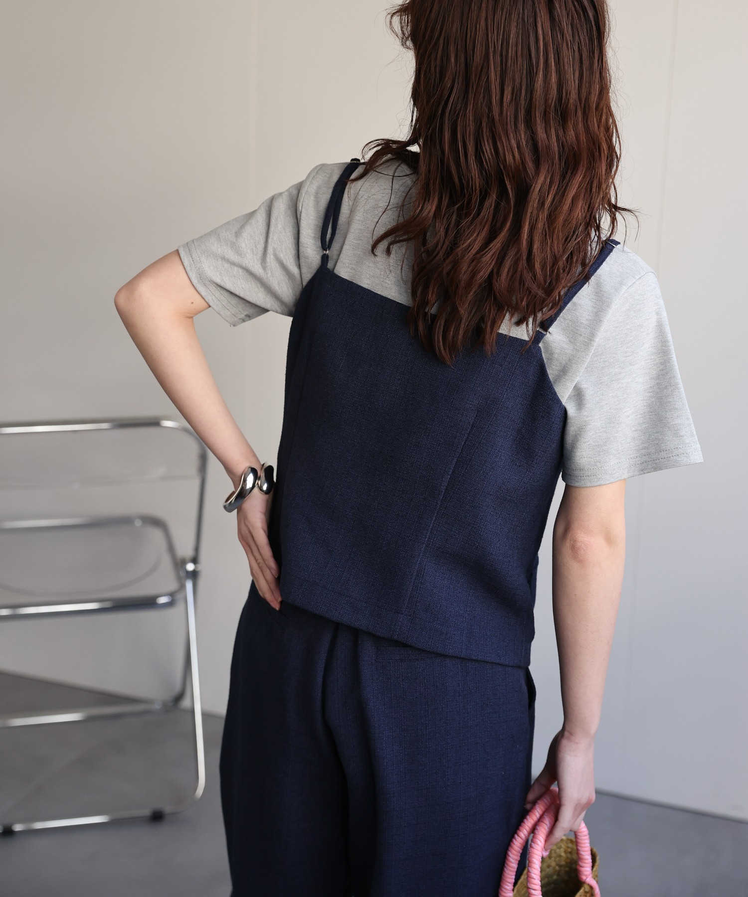 model：156cm 着用サイズ：FREE