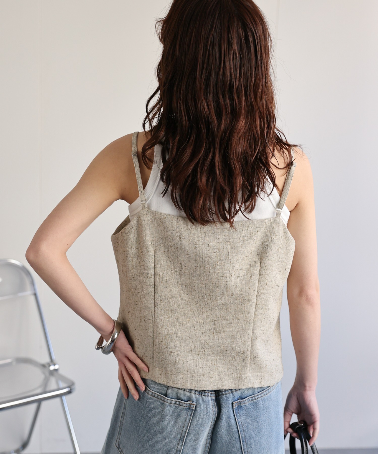 model：156cm 着用サイズ：FREE