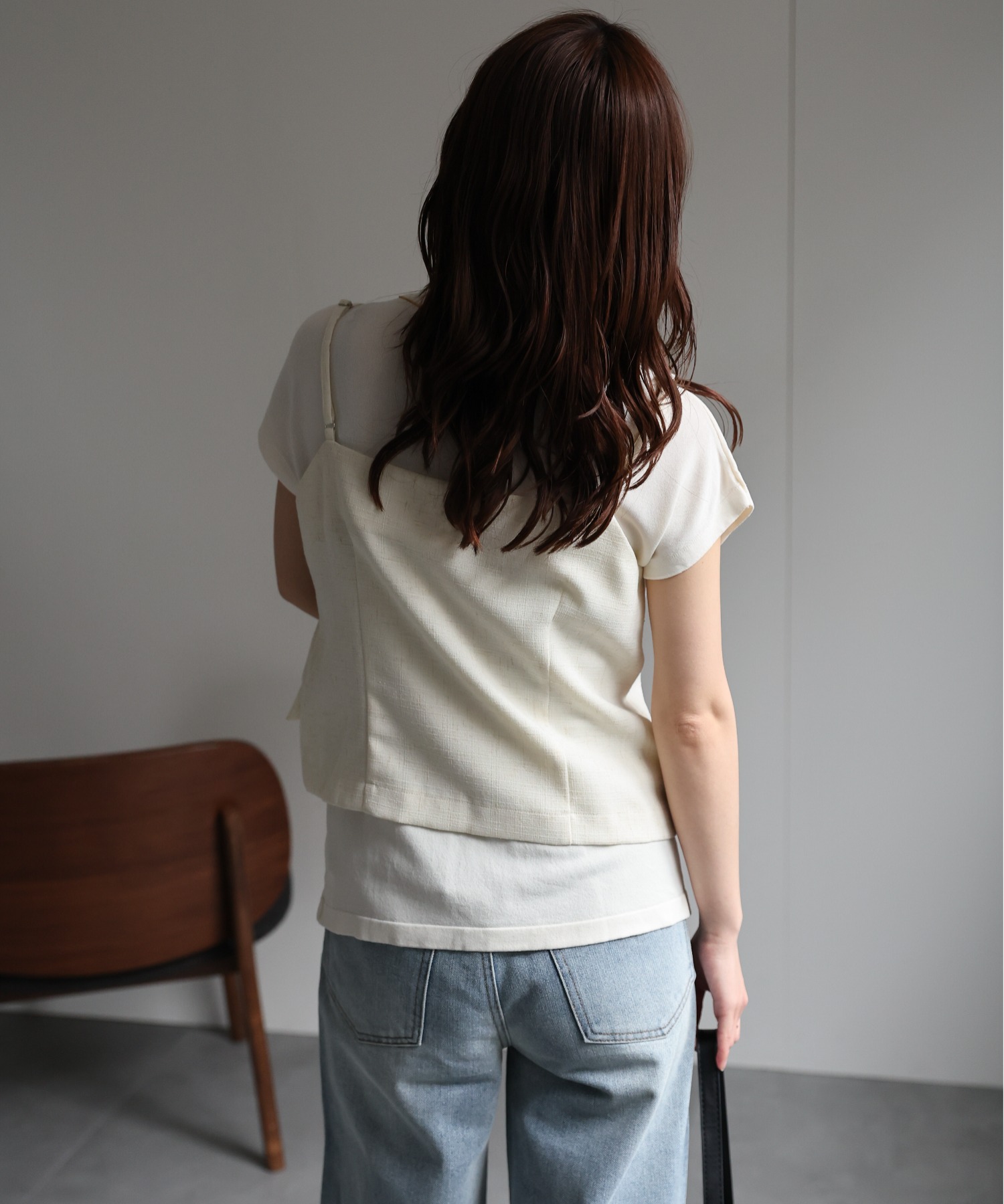 model：156cm 着用サイズ：FREE