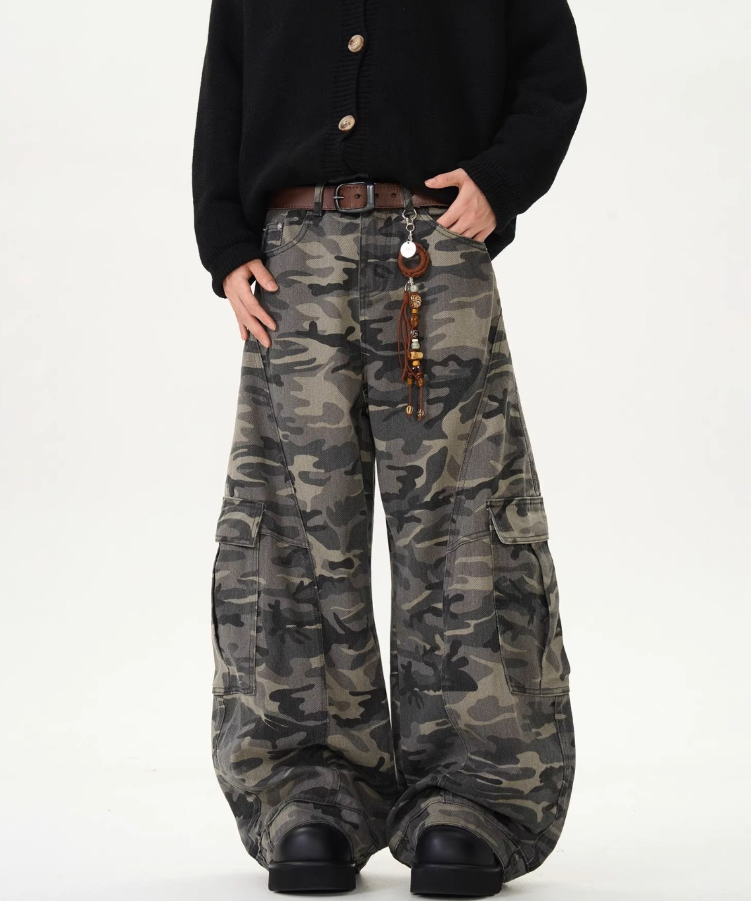 A'GEM/9 × .kom 『ARULE/アルール』 ワイドカーゴカモパンツ ARULE│A