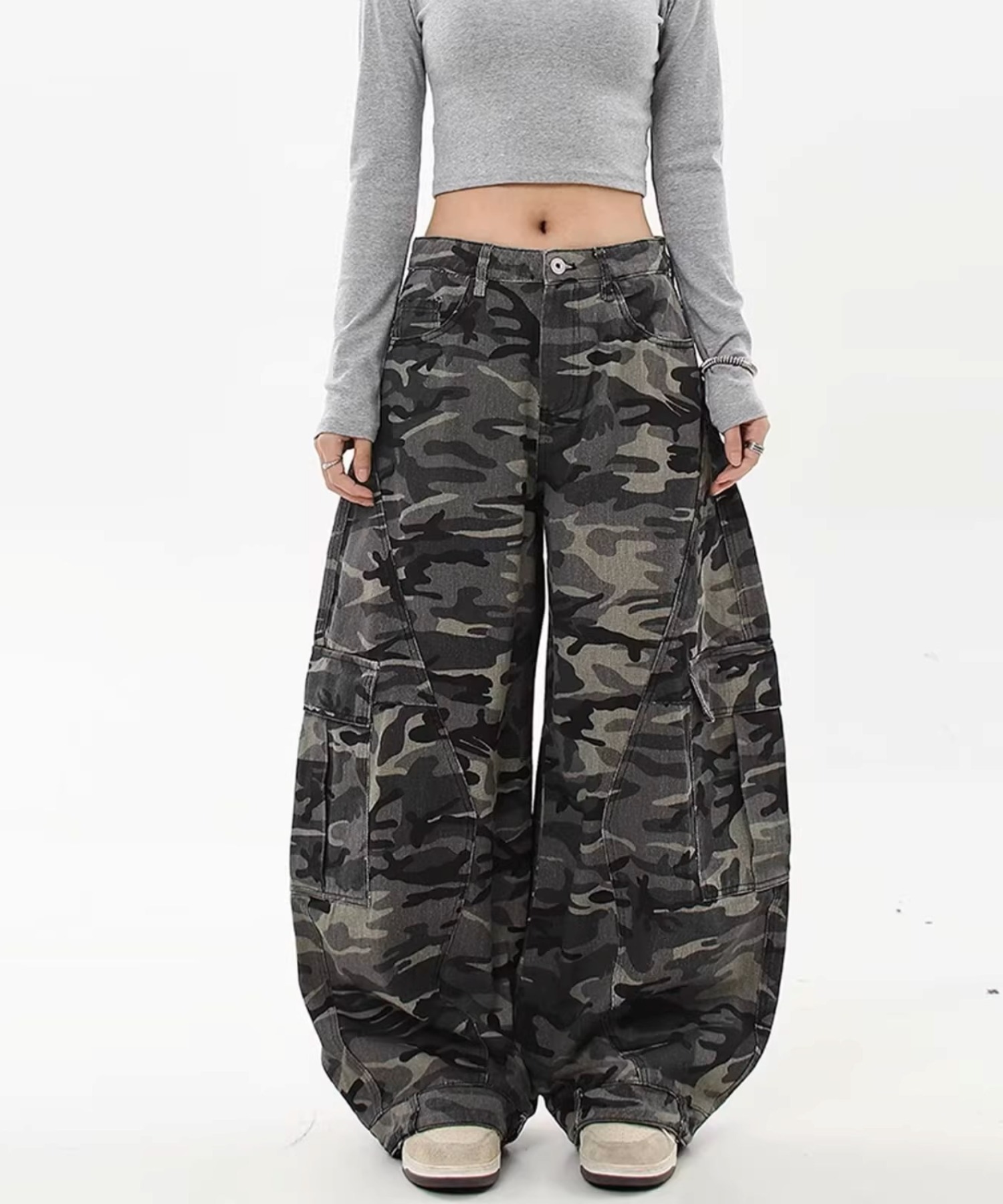 A'GEM/9 × .kom 『ARULE/アルール』 ワイドカーゴカモパンツ ARULE│A