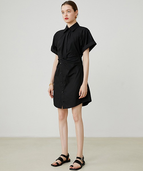 Fano Studios】Twist design shirts dress FX20L194-ファッション通販サイト-chuclla,FANO  STUDIOS official