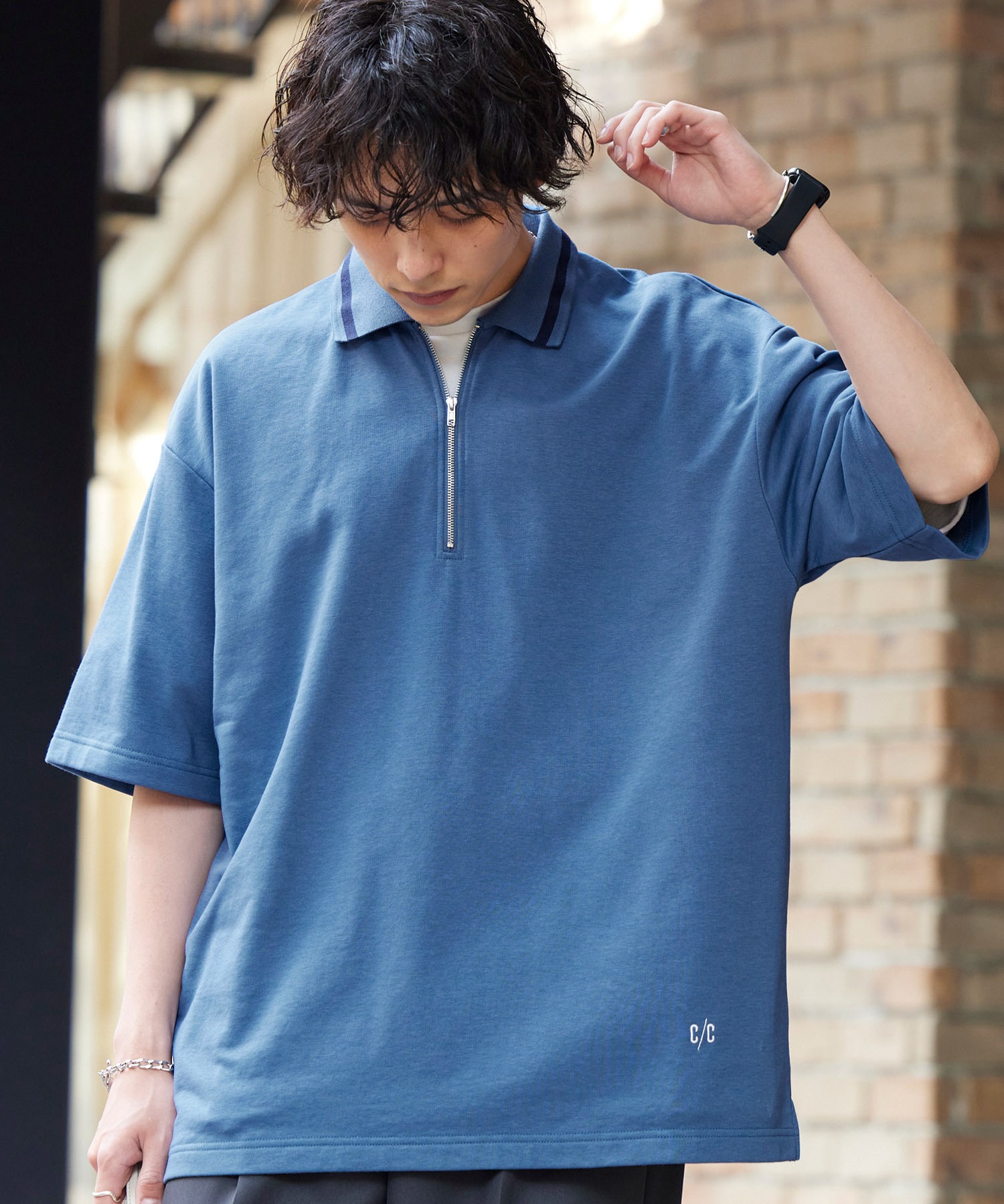 ジッパー付きポケット ポロシャツ （半袖） PH4981 - ラコステ