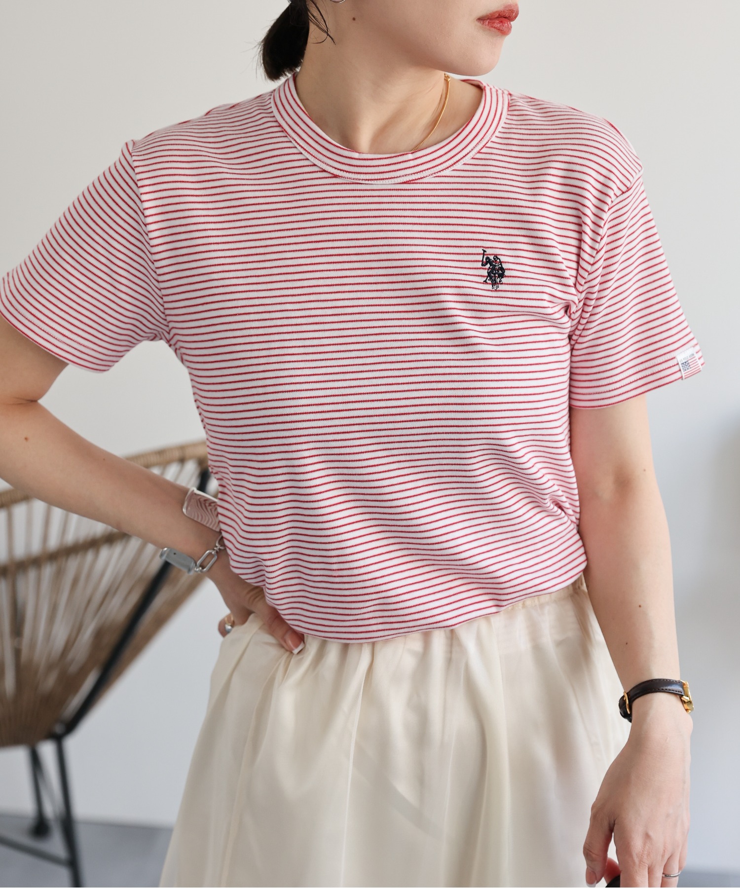 model:162㎝　着用サイズL