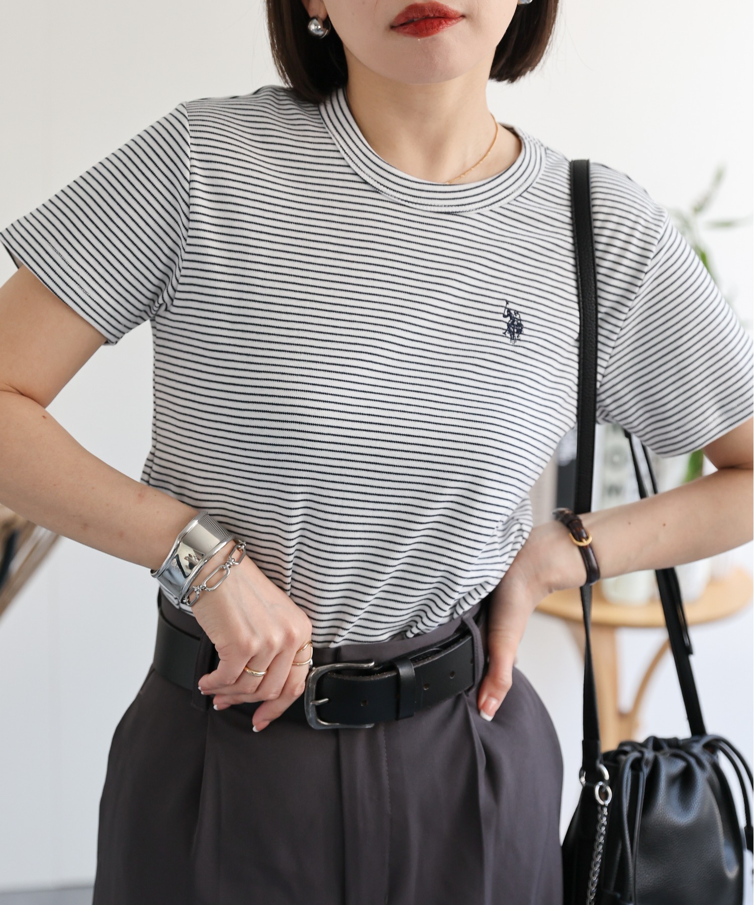 model:162㎝　着用サイズL
