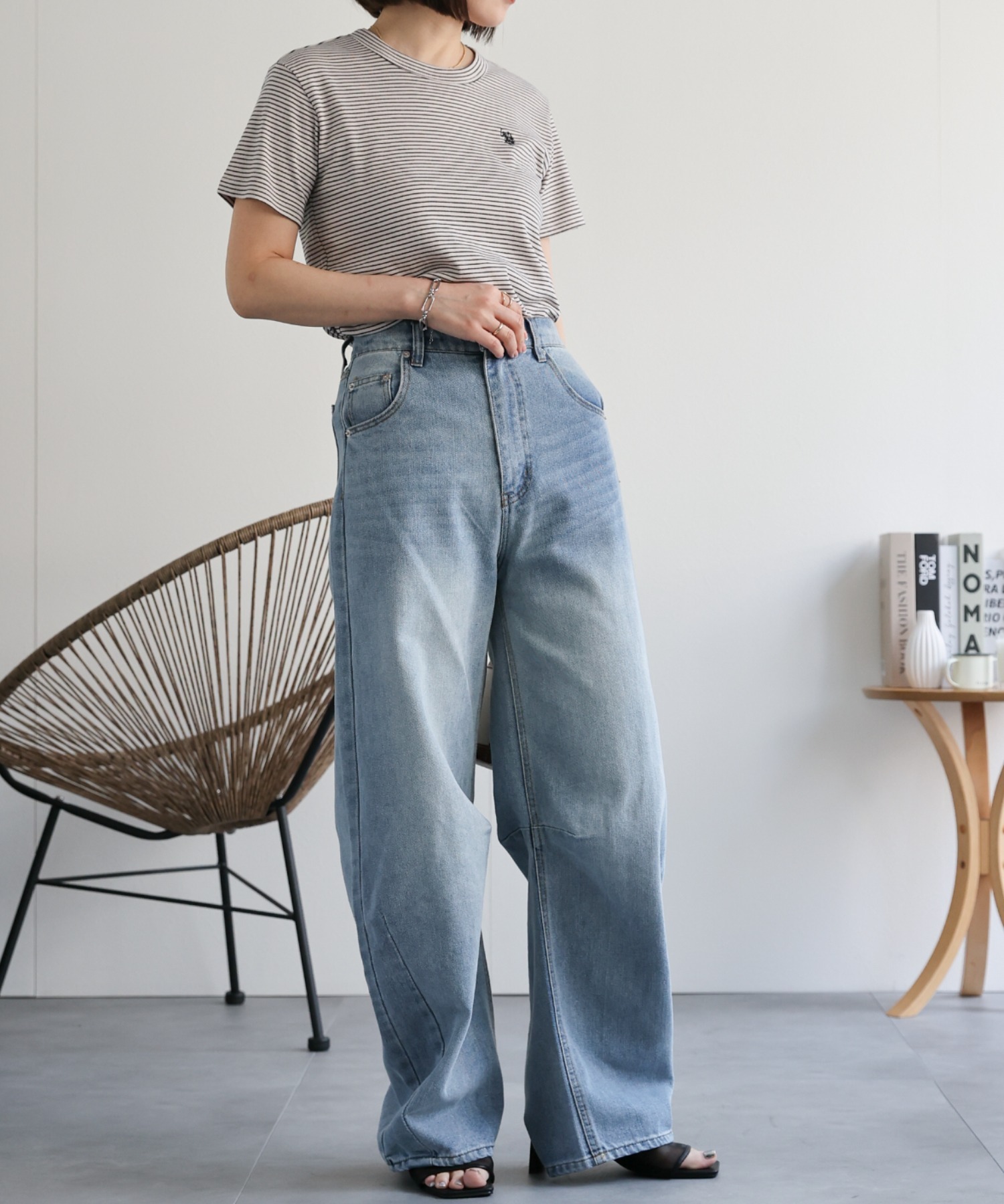 model:162㎝　着用サイズL