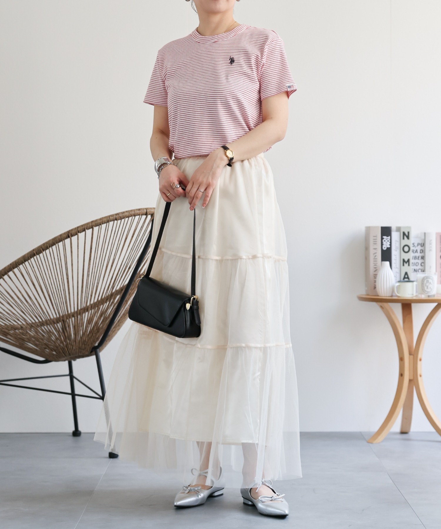 model:162㎝　着用サイズL
