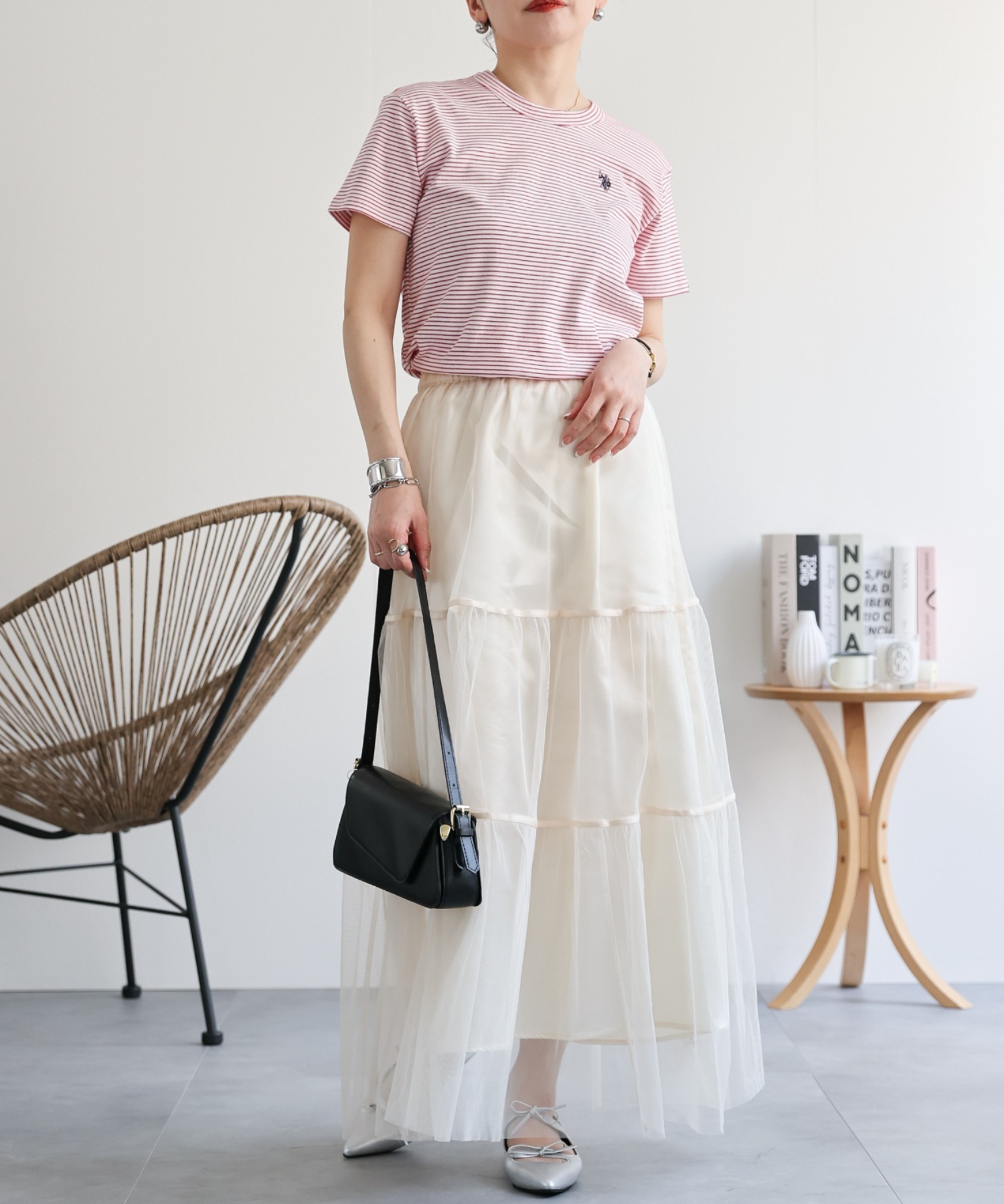 model:162㎝　着用サイズL