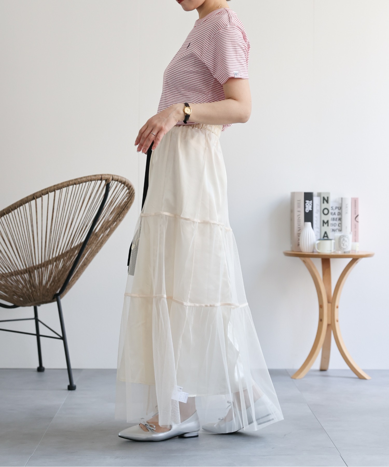 model:162㎝　着用サイズL
