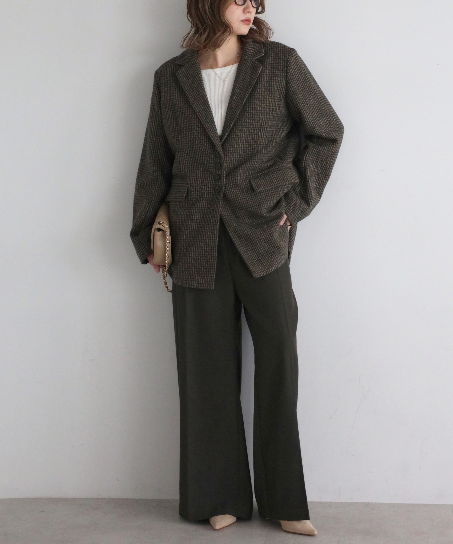 model:H158 着用サイズ:FREE