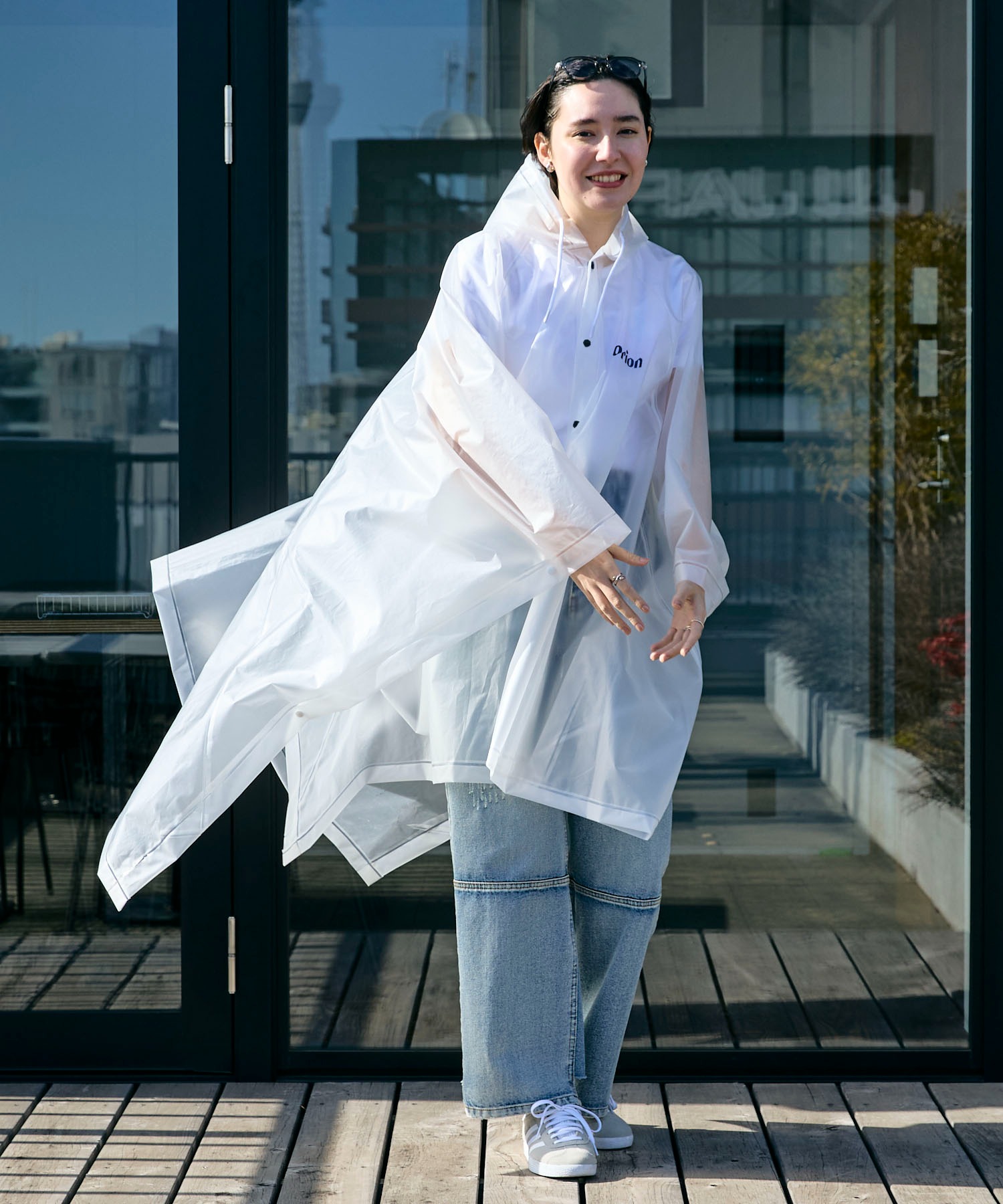 モデル身長:170cm　サイズ:FREE