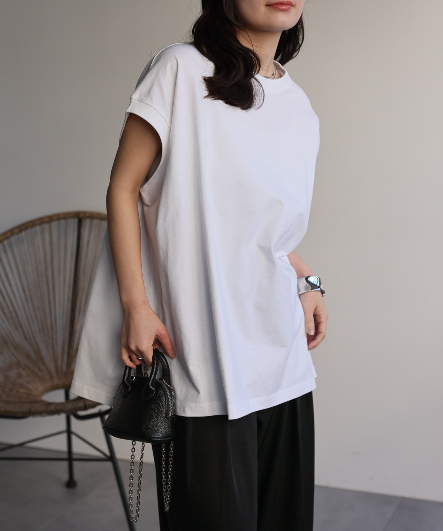 model:156cm  着用サイズ:FREE