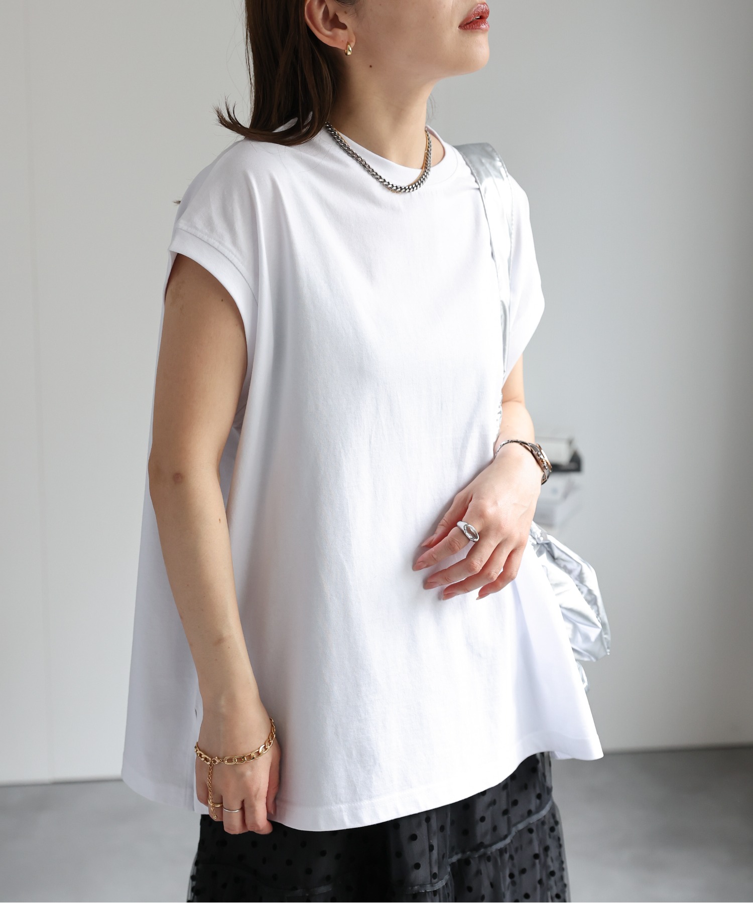 model:162cm  着用サイズ:FREE