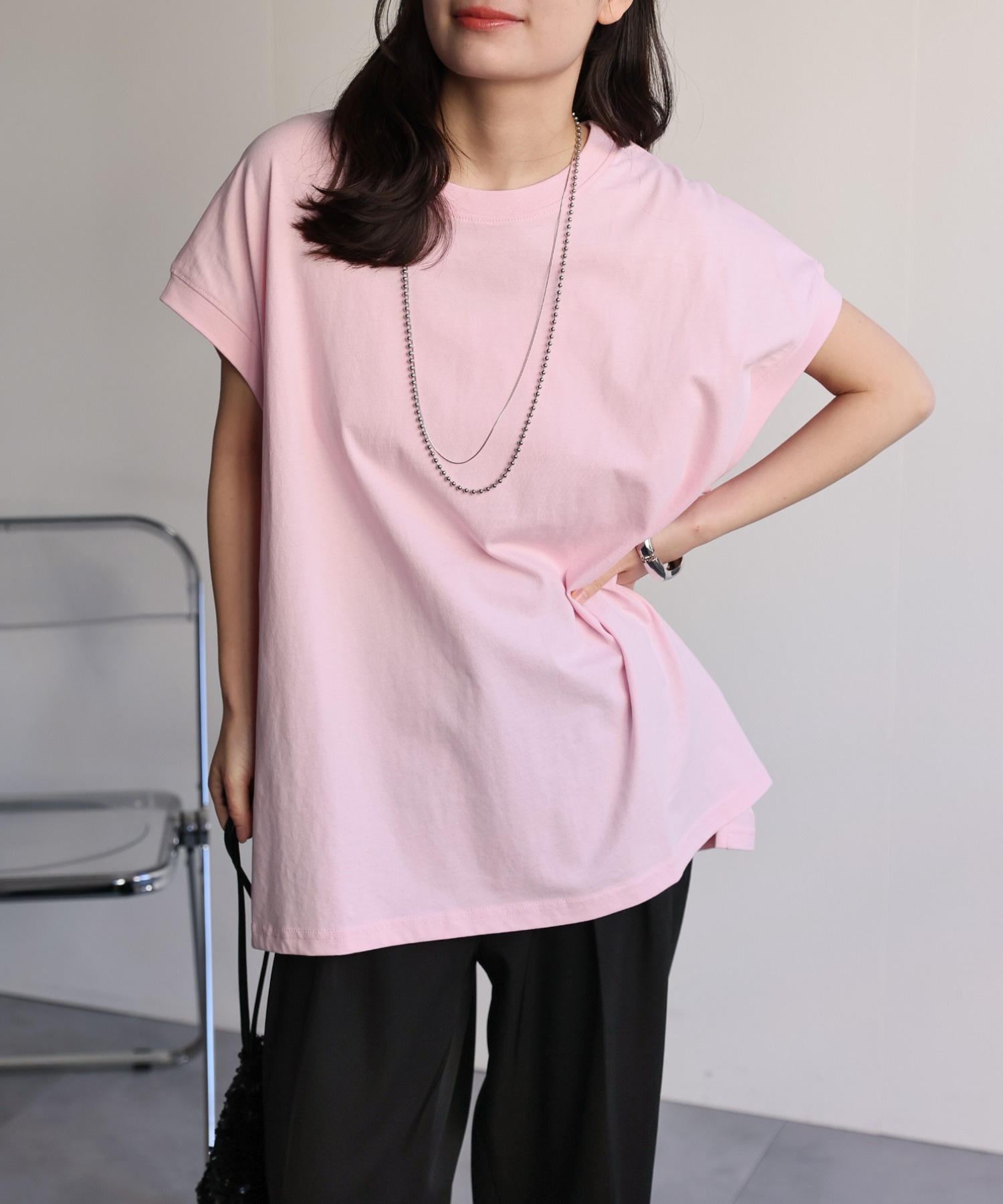 model:156cm  着用サイズ:FREE