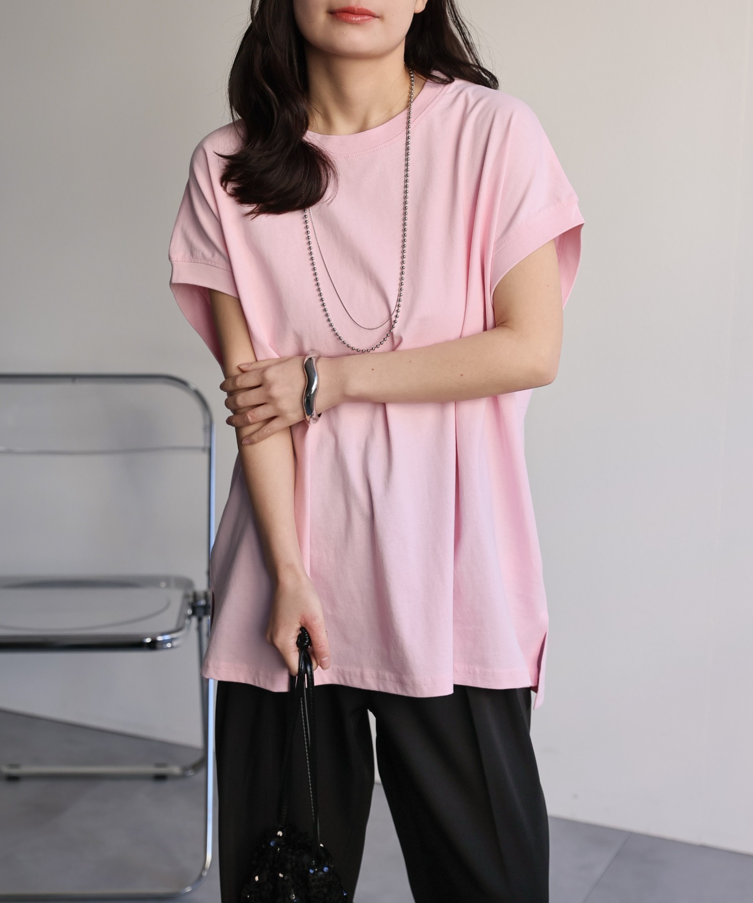model:156cm  着用サイズ:FREE