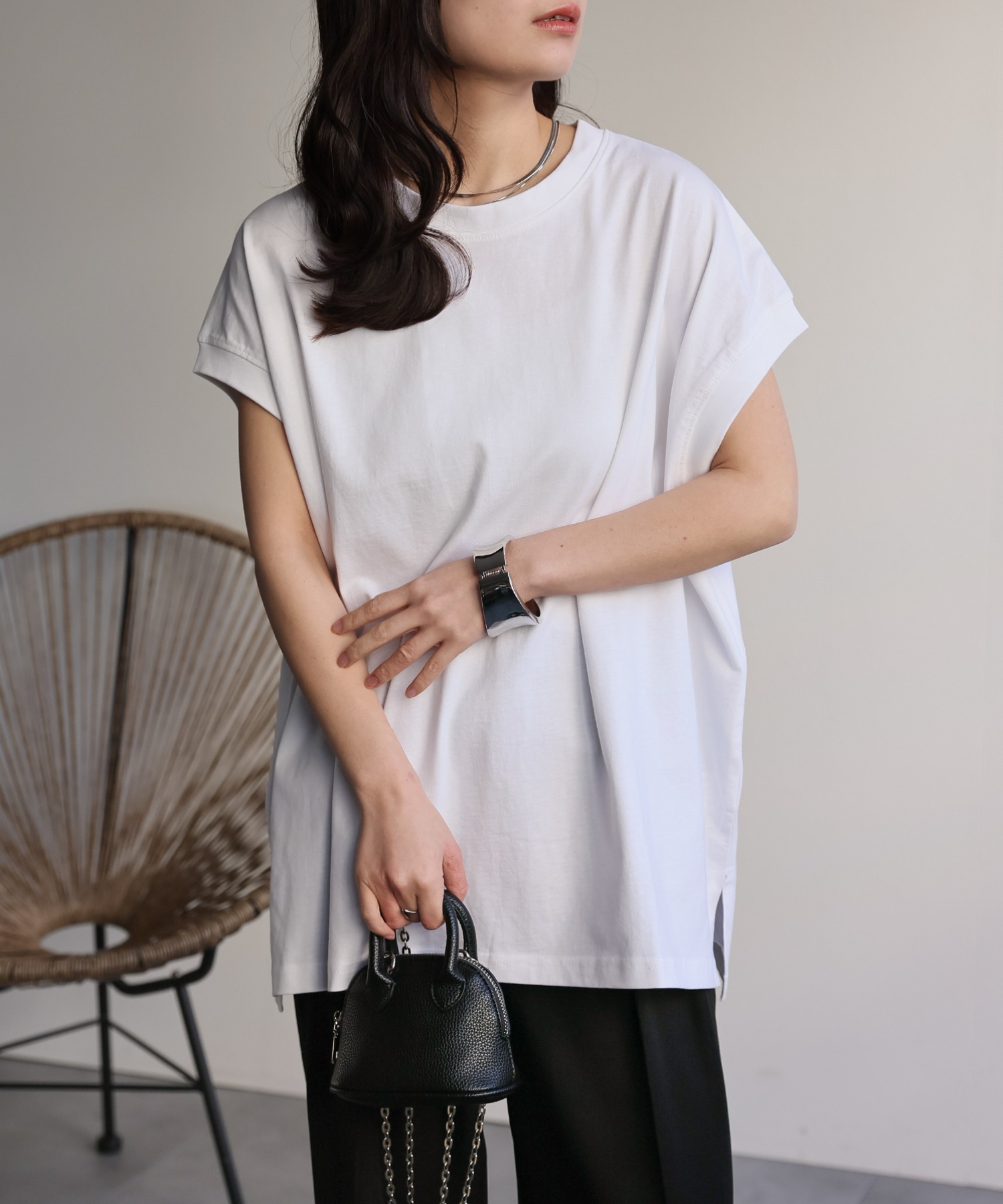 model:156cm  着用サイズ:FREE