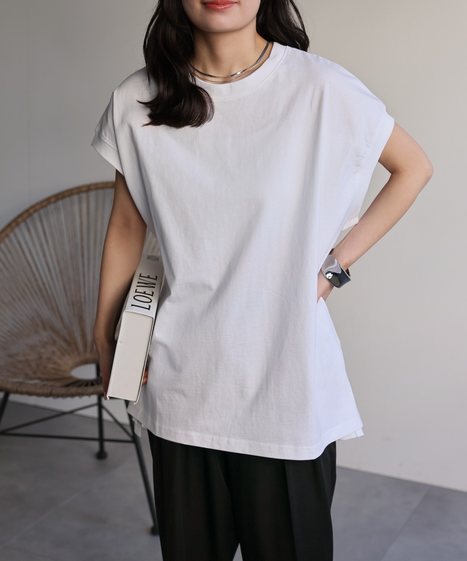 model:156cm  着用サイズ:FREE