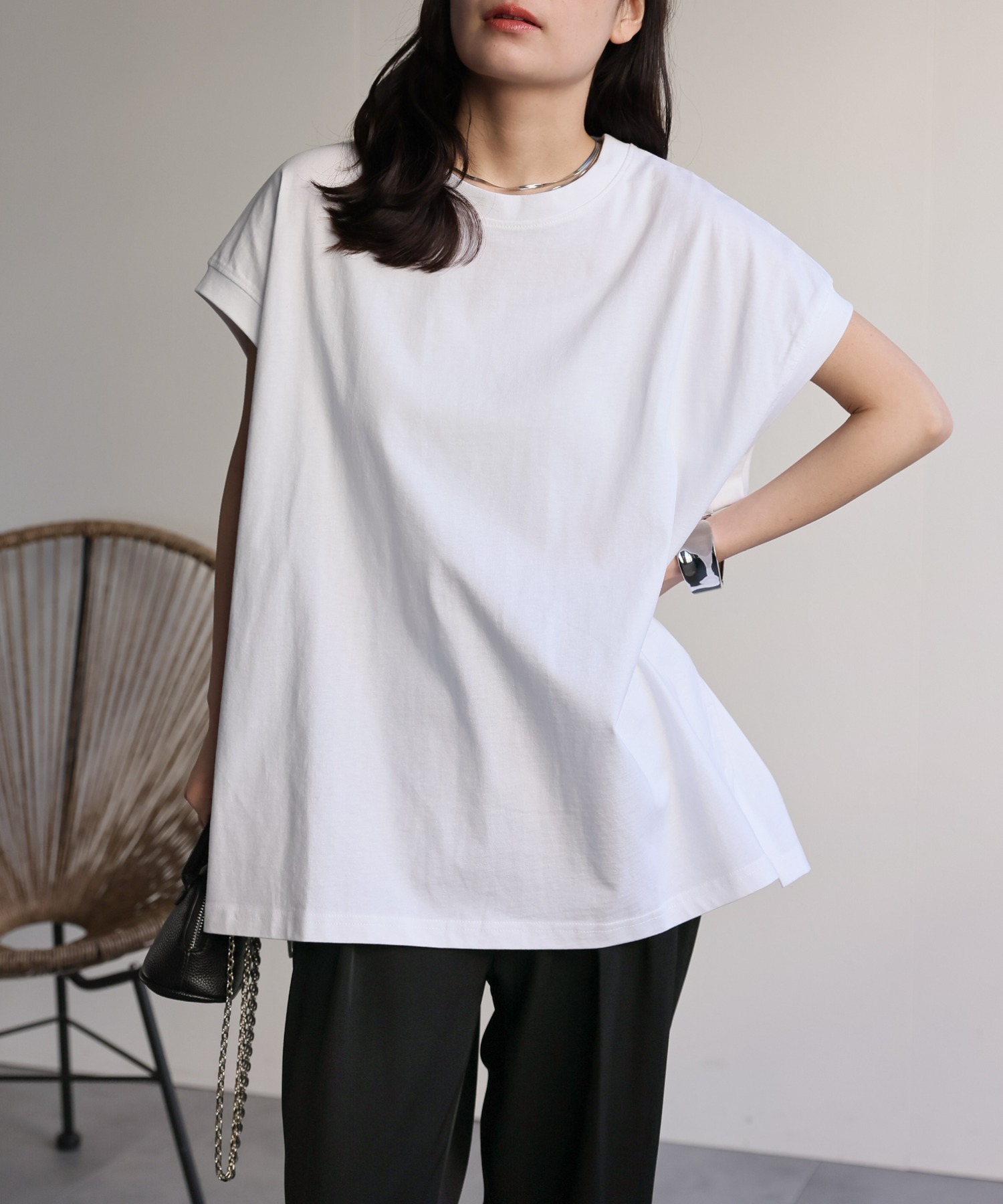model:156cm  着用サイズ:FREE