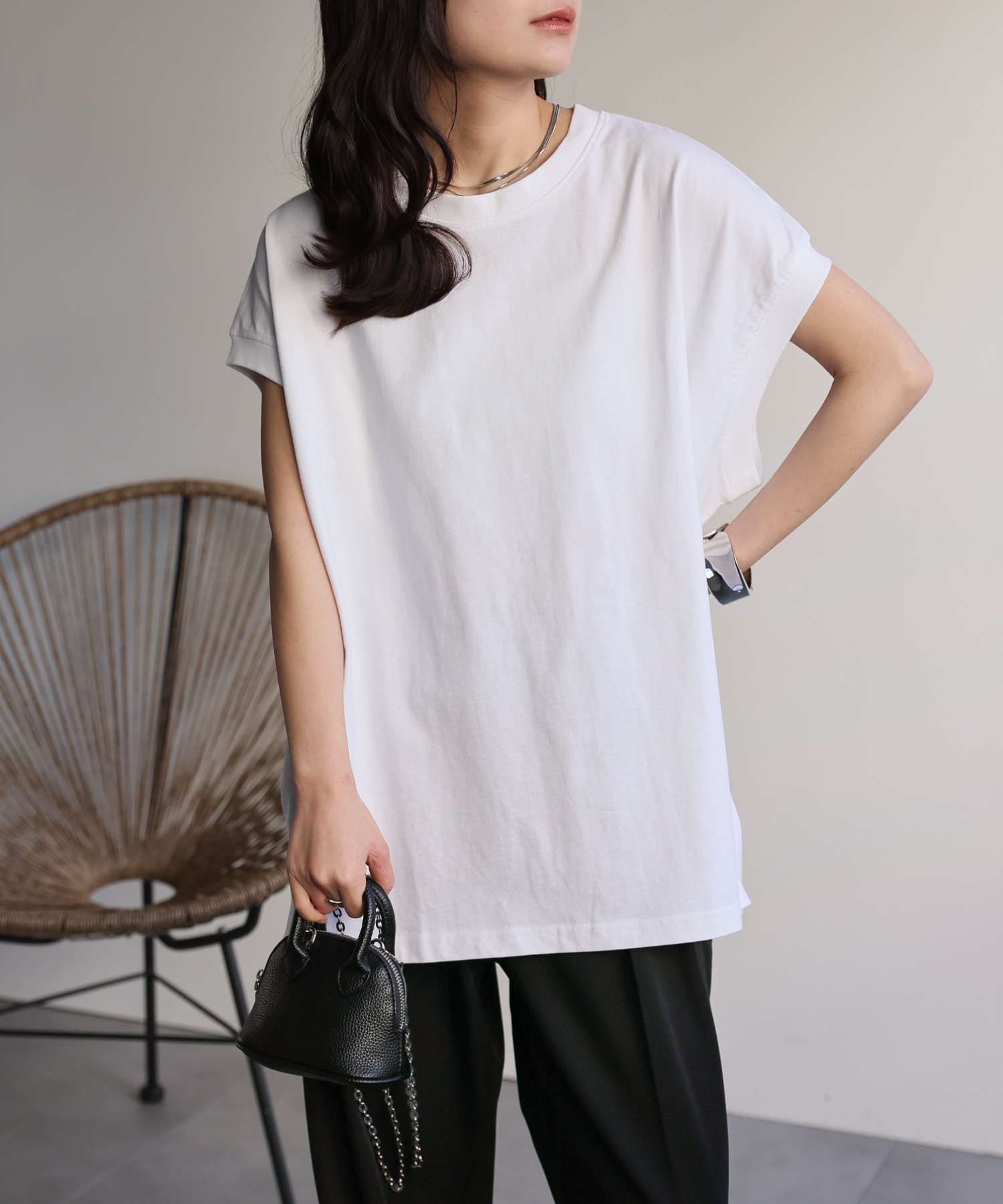 model:156cm  着用サイズ:FREE