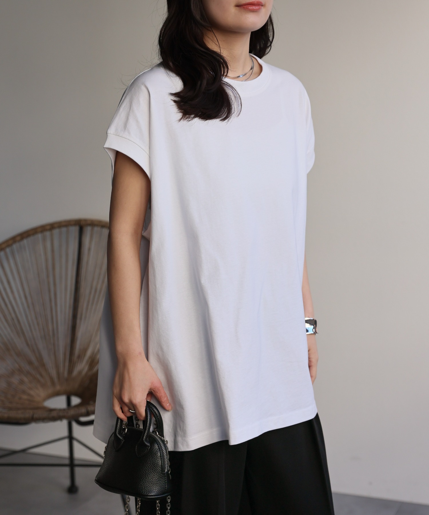 model:156cm  着用サイズ:FREE