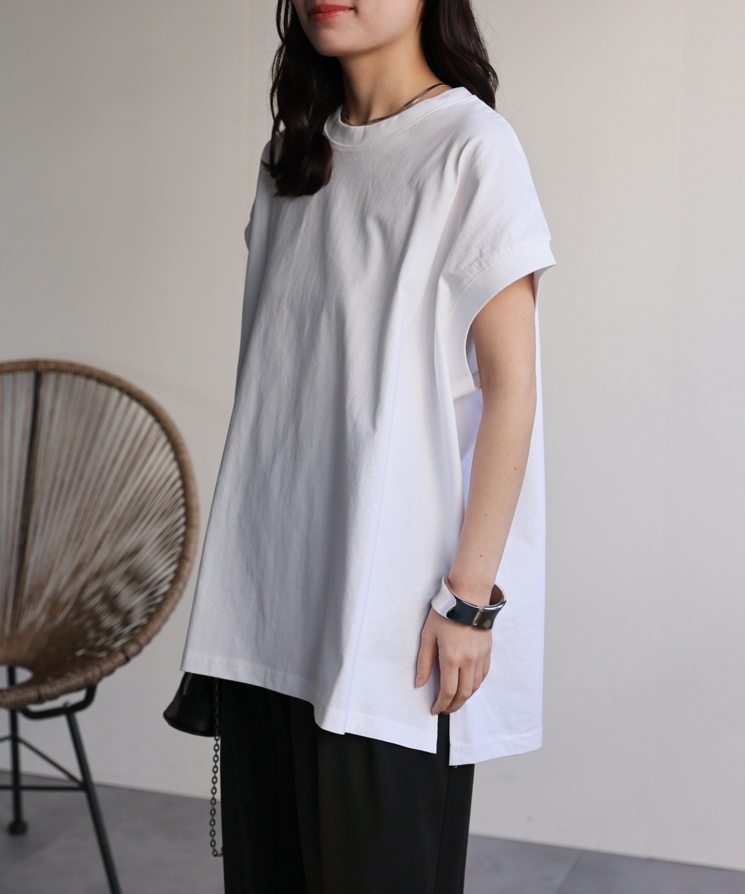model:156cm  着用サイズ:FREE