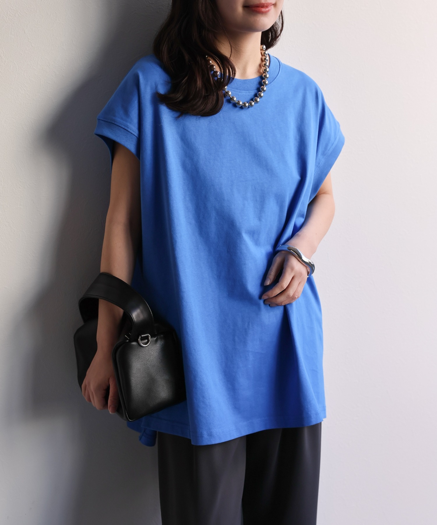 model:156cm  着用サイズ:FREE