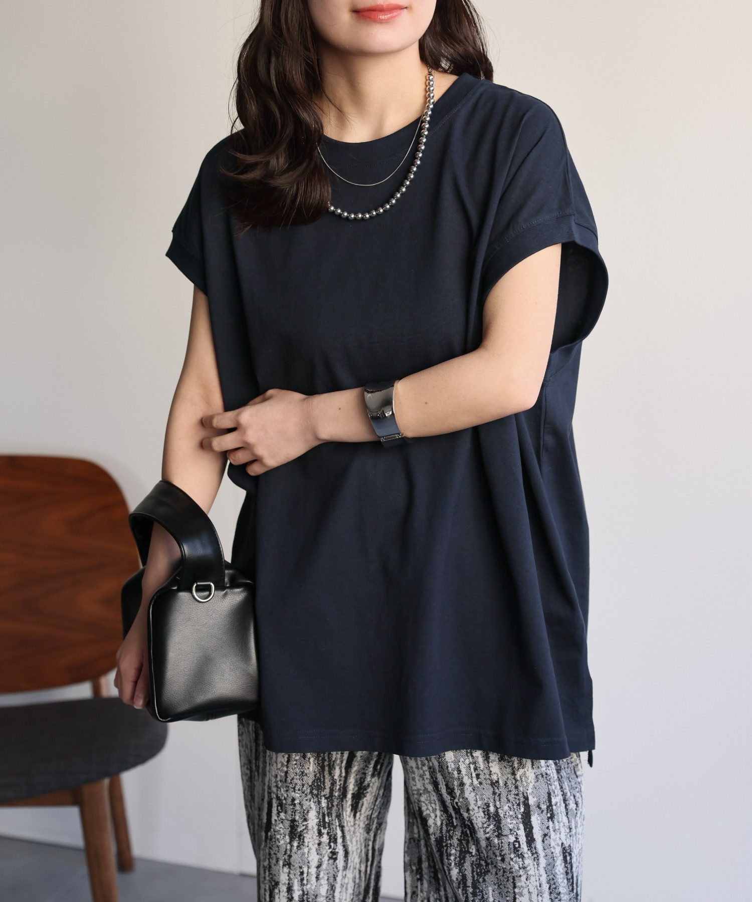 model:156cm  着用サイズ:FREE