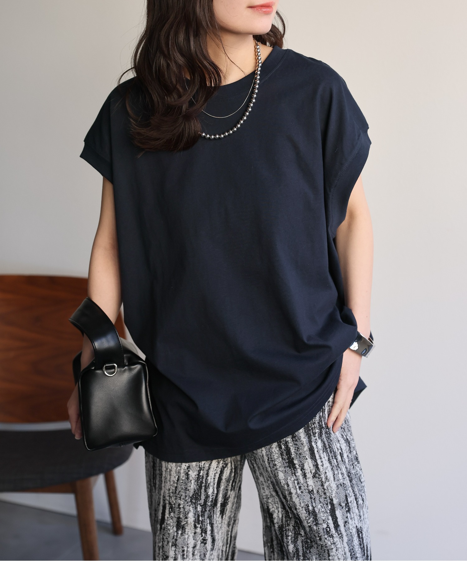 model:156cm  着用サイズ:FREE