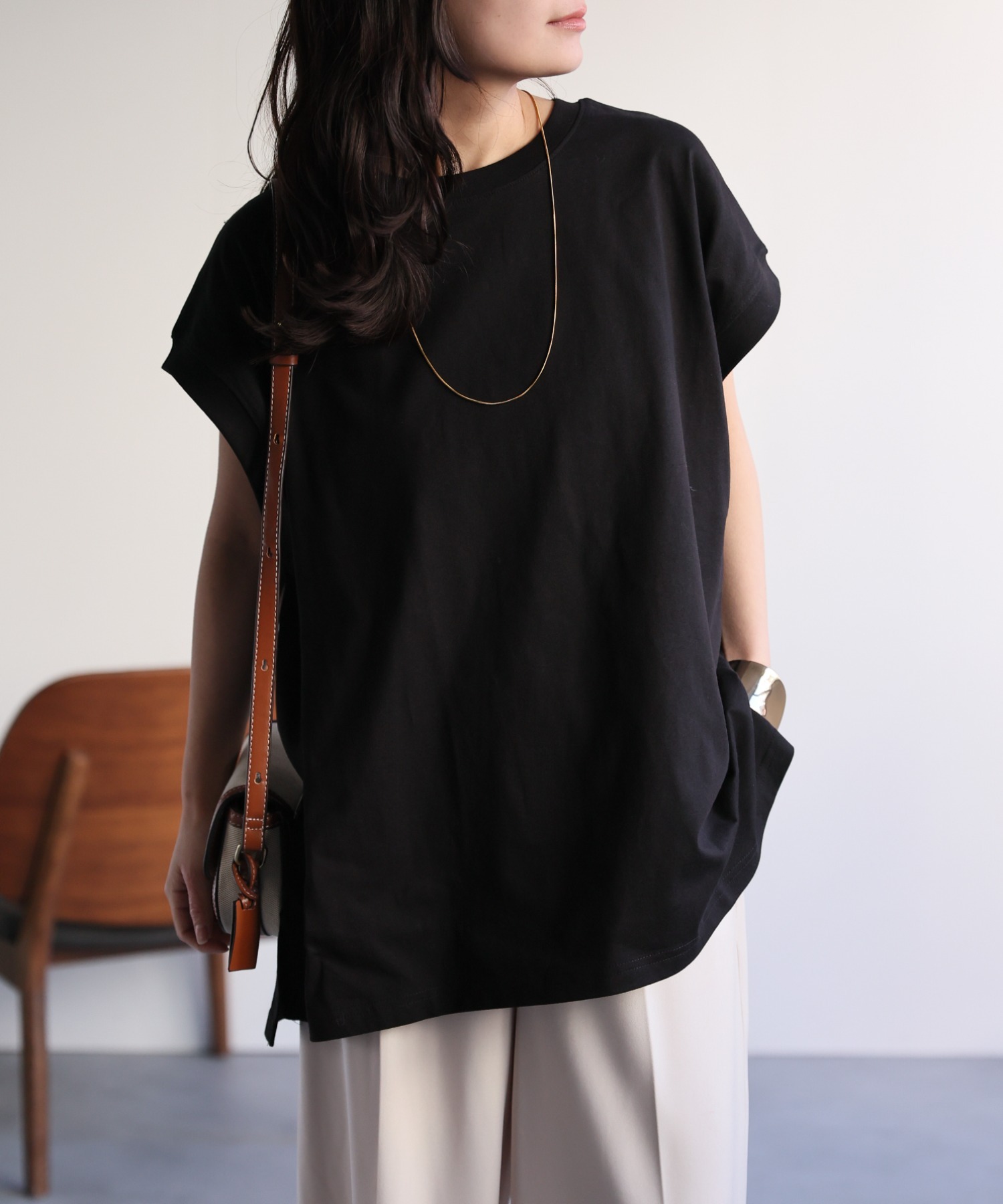 model:156cm  着用サイズ:FREE