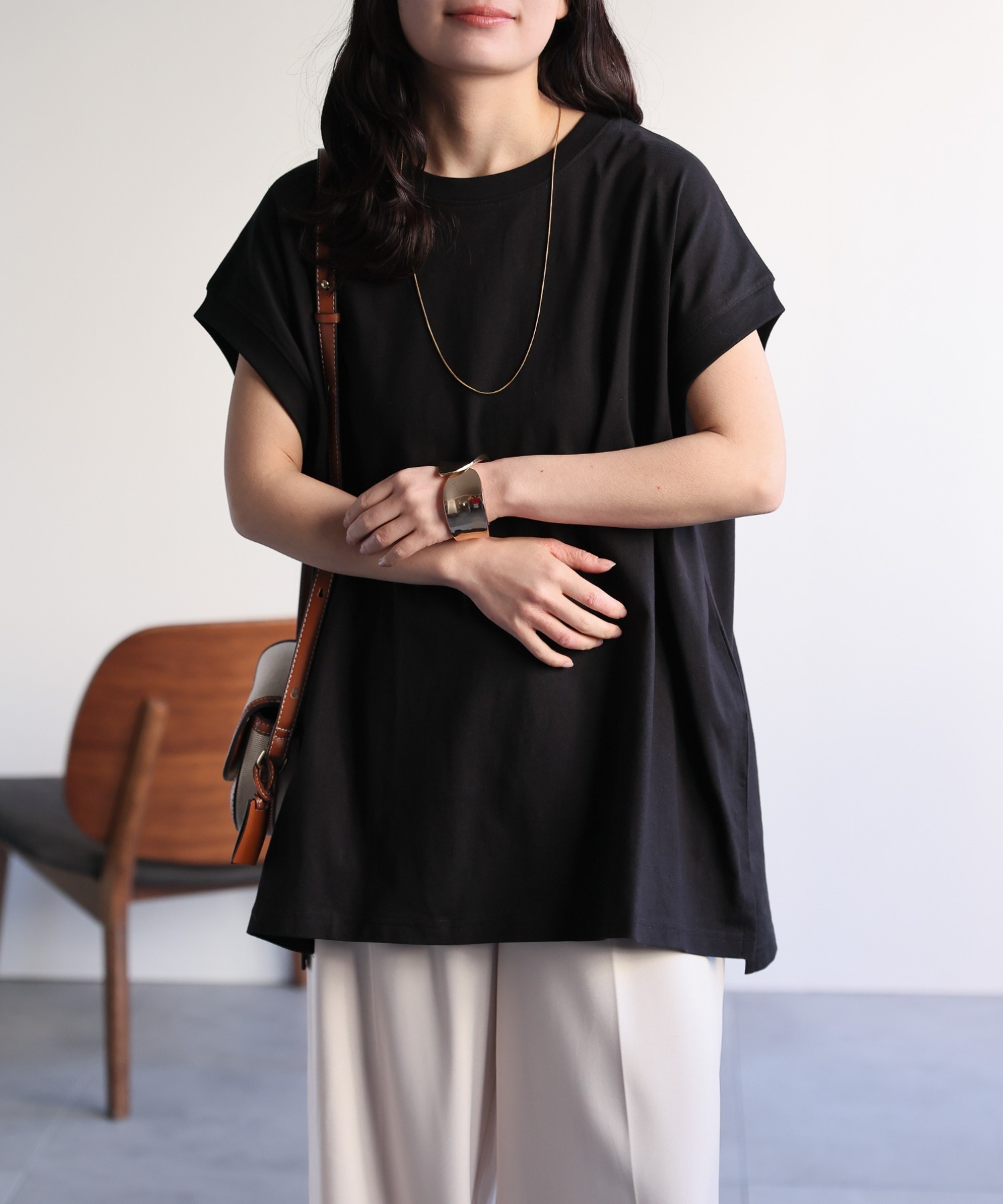 model:156cm  着用サイズ:FREE