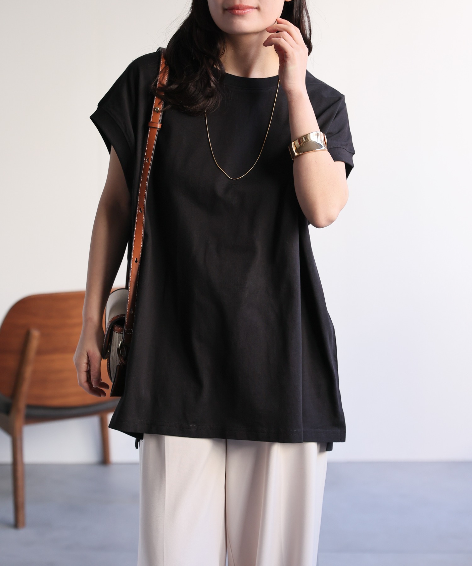 model:156cm  着用サイズ:FREE