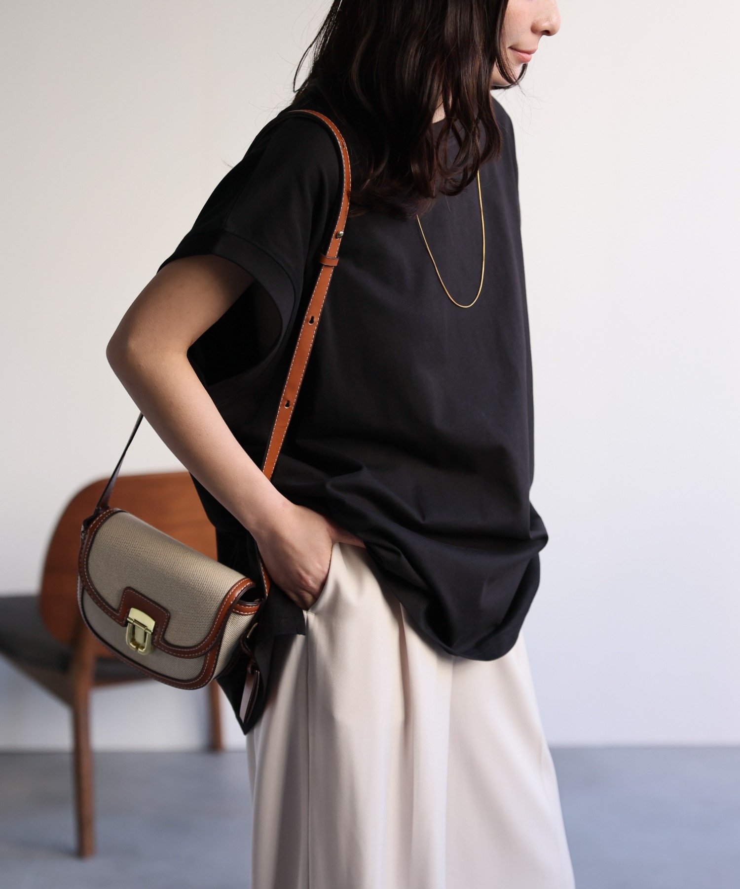 model:156cm  着用サイズ:FREE