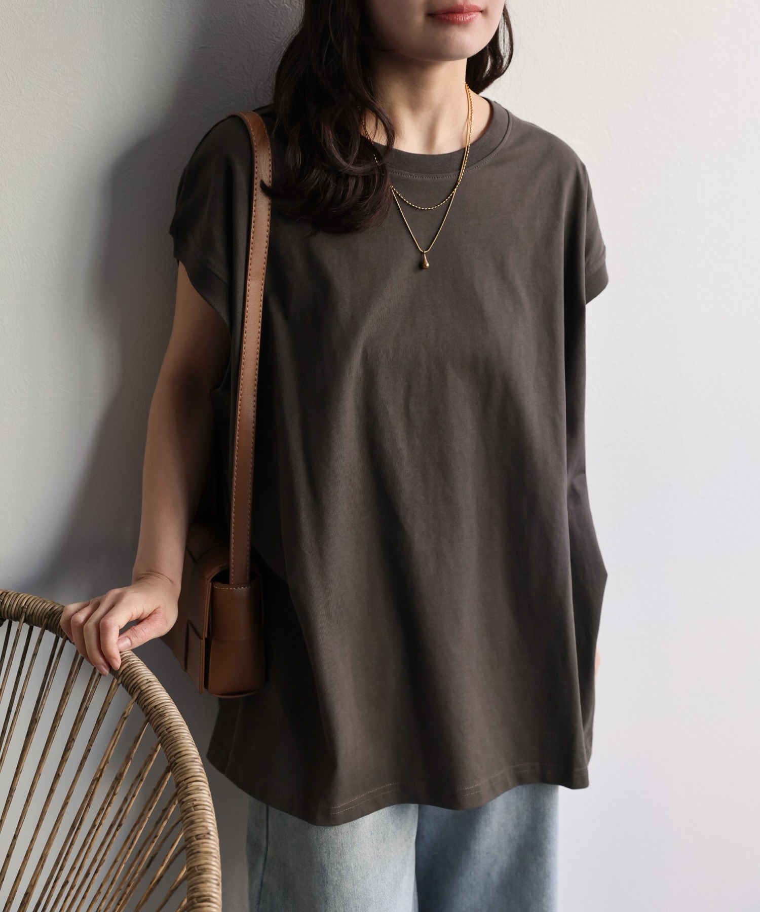 model:156cm  着用サイズ:FREE