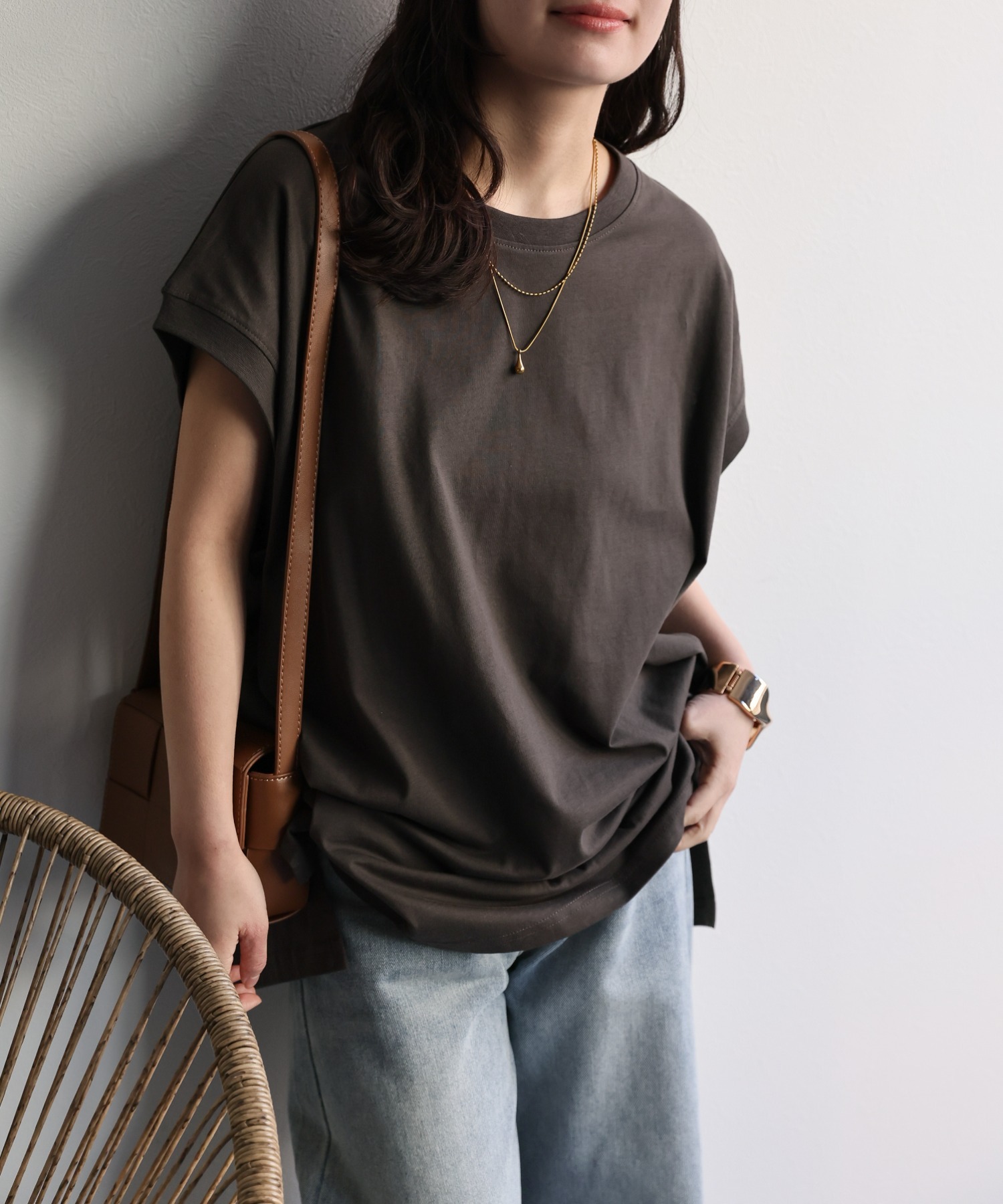 model:156cm  着用サイズ:FREE