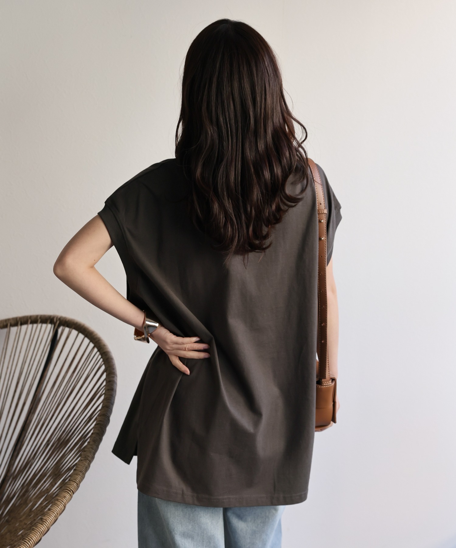 model:156cm  着用サイズ:FREE