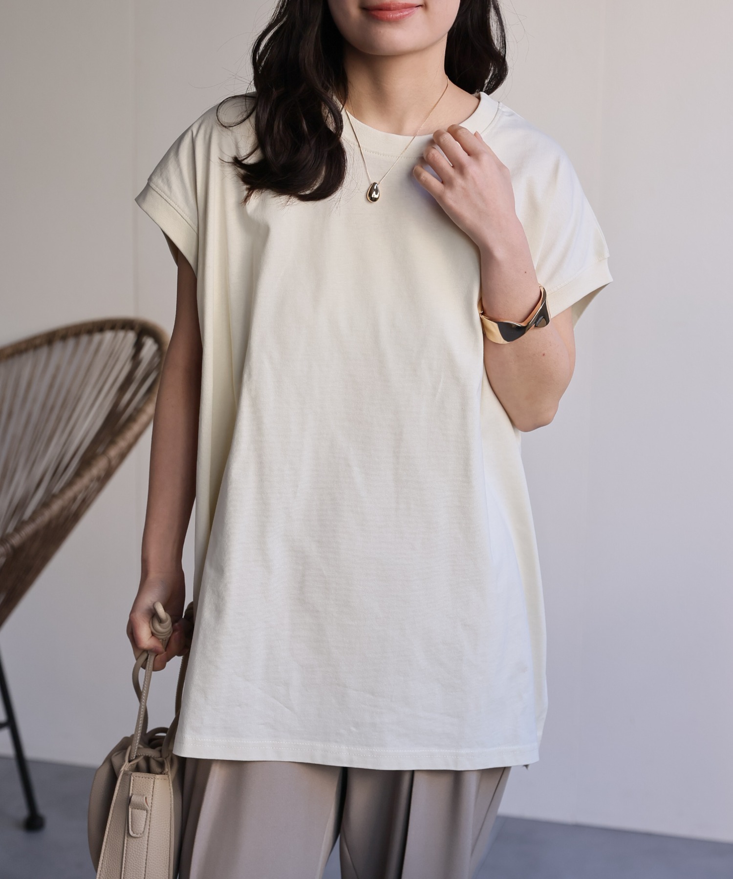 model:156cm  着用サイズ:FREE
